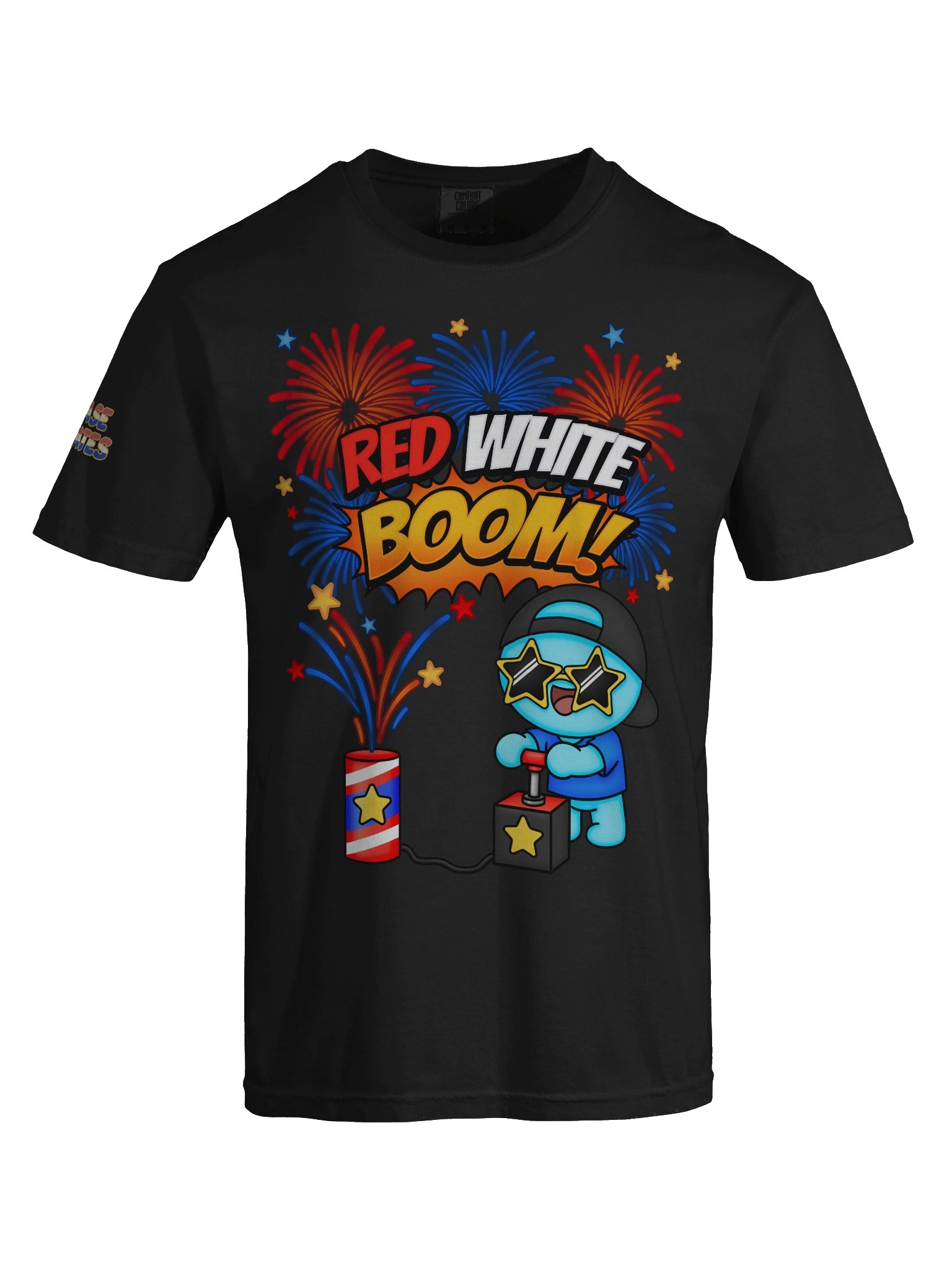 Red White Boom – Front Print Tee product image (5)