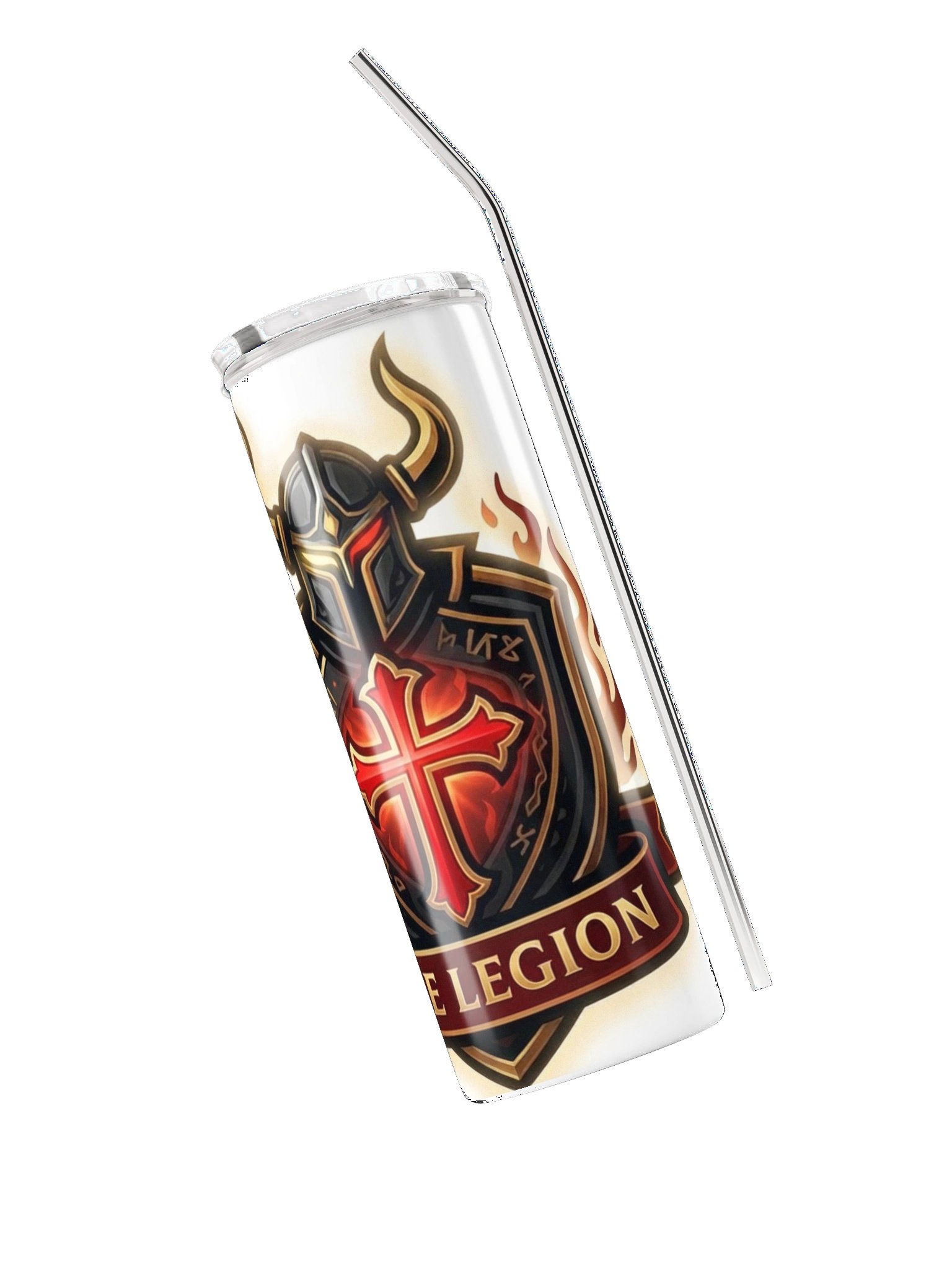 The Legion Flame White Tumbler product image (3)