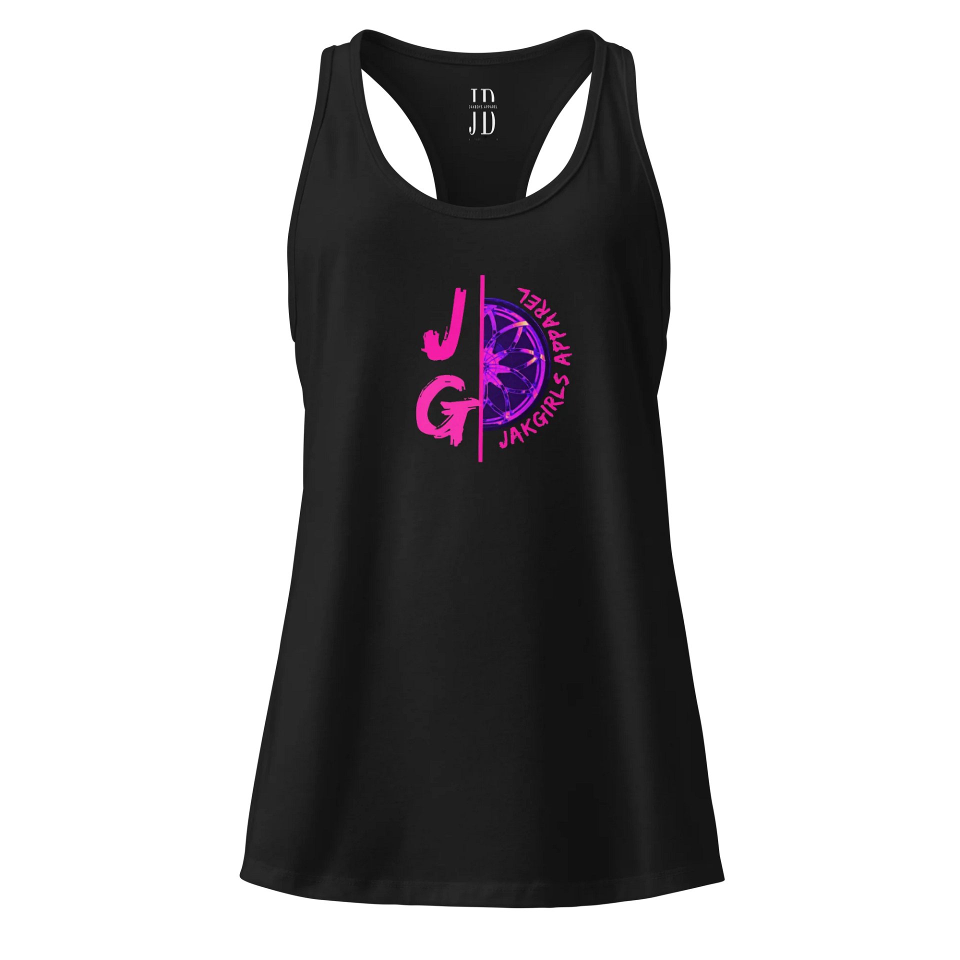 Womens Abstract Floral Racerback Tank product image (1)