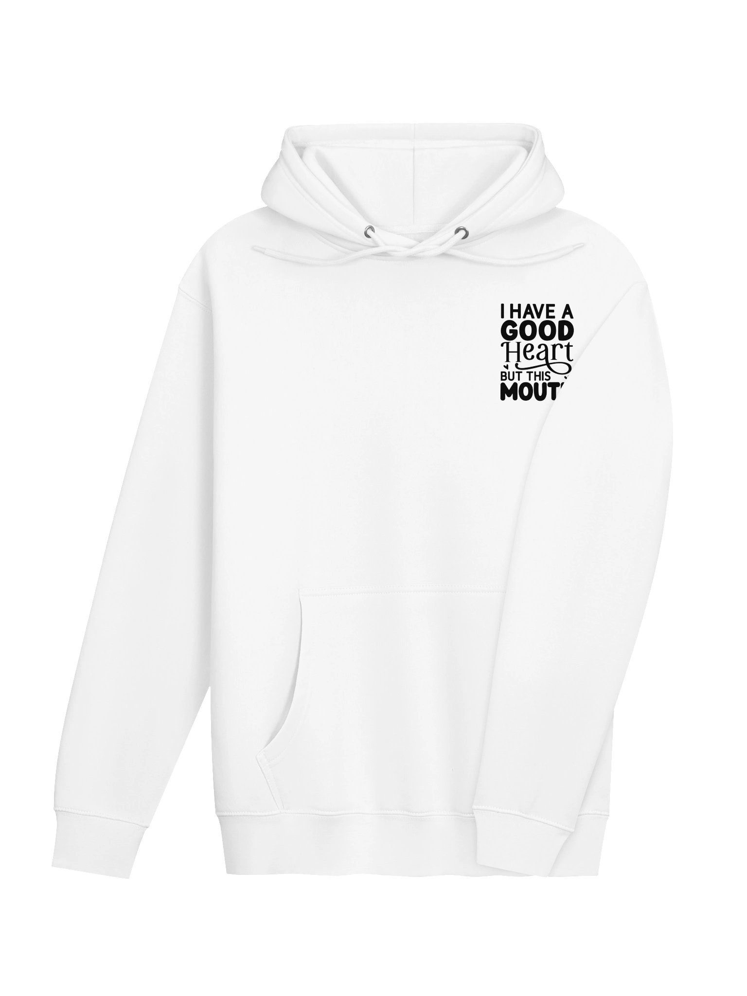I Have A Good Heart, But This Mouth Lane Seven Hoodie product image (4)