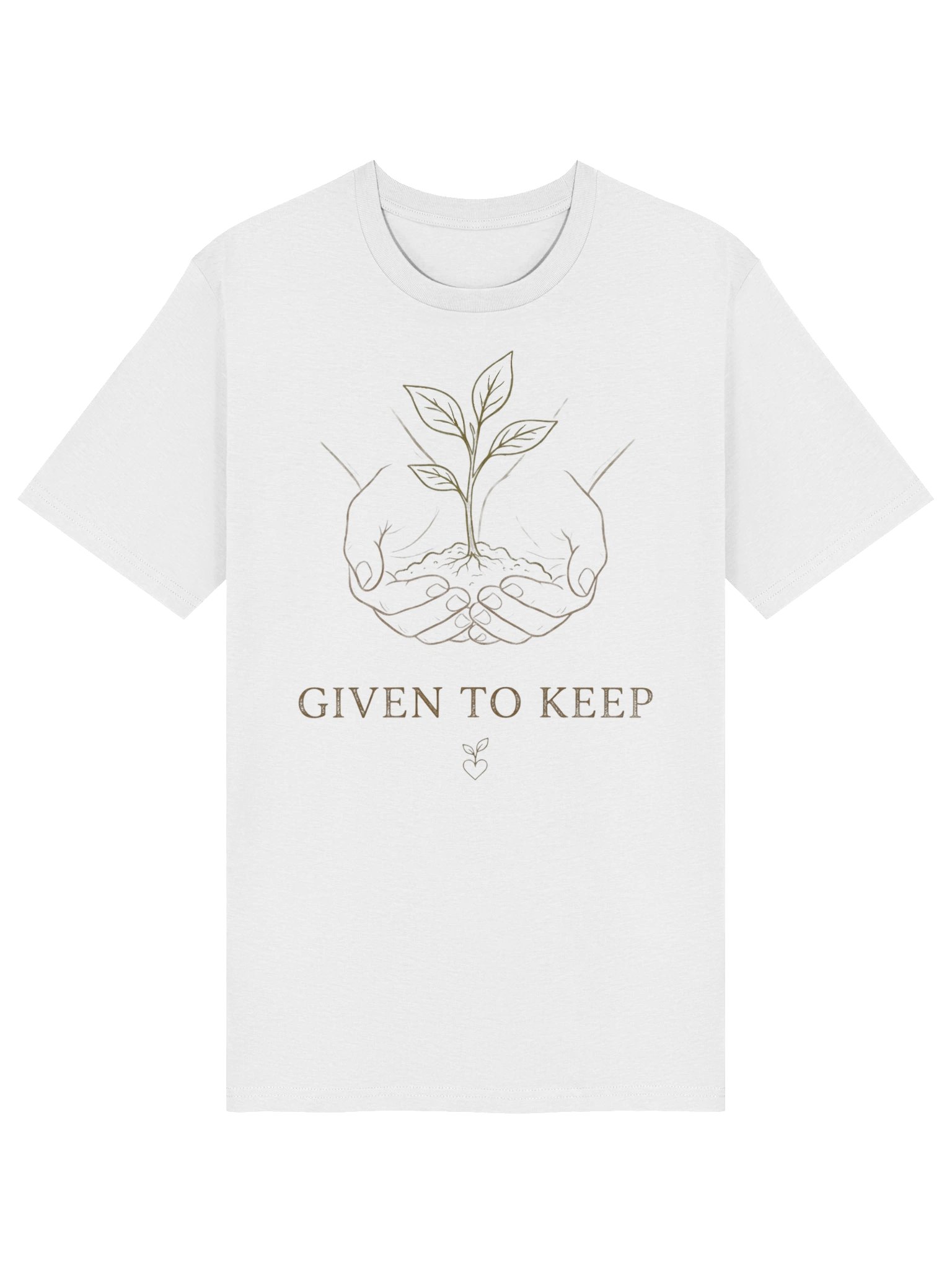 Given to Keep T-Shirt – Christian Creation Care Apparel product image (17)