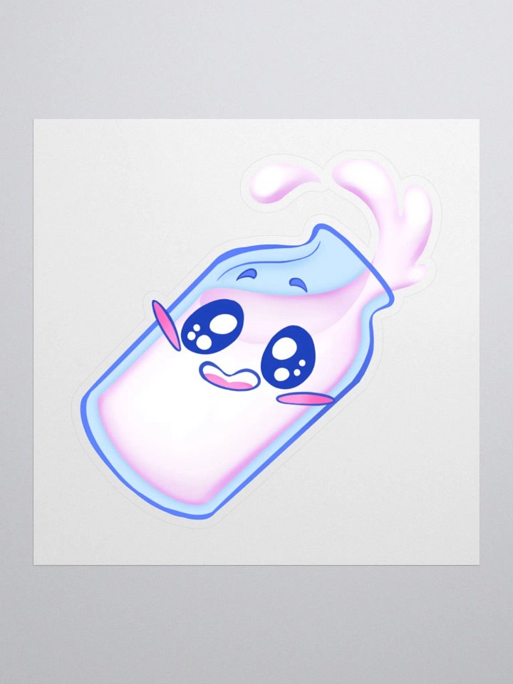 Kawaii Milk Bottle Sticker product image (1)