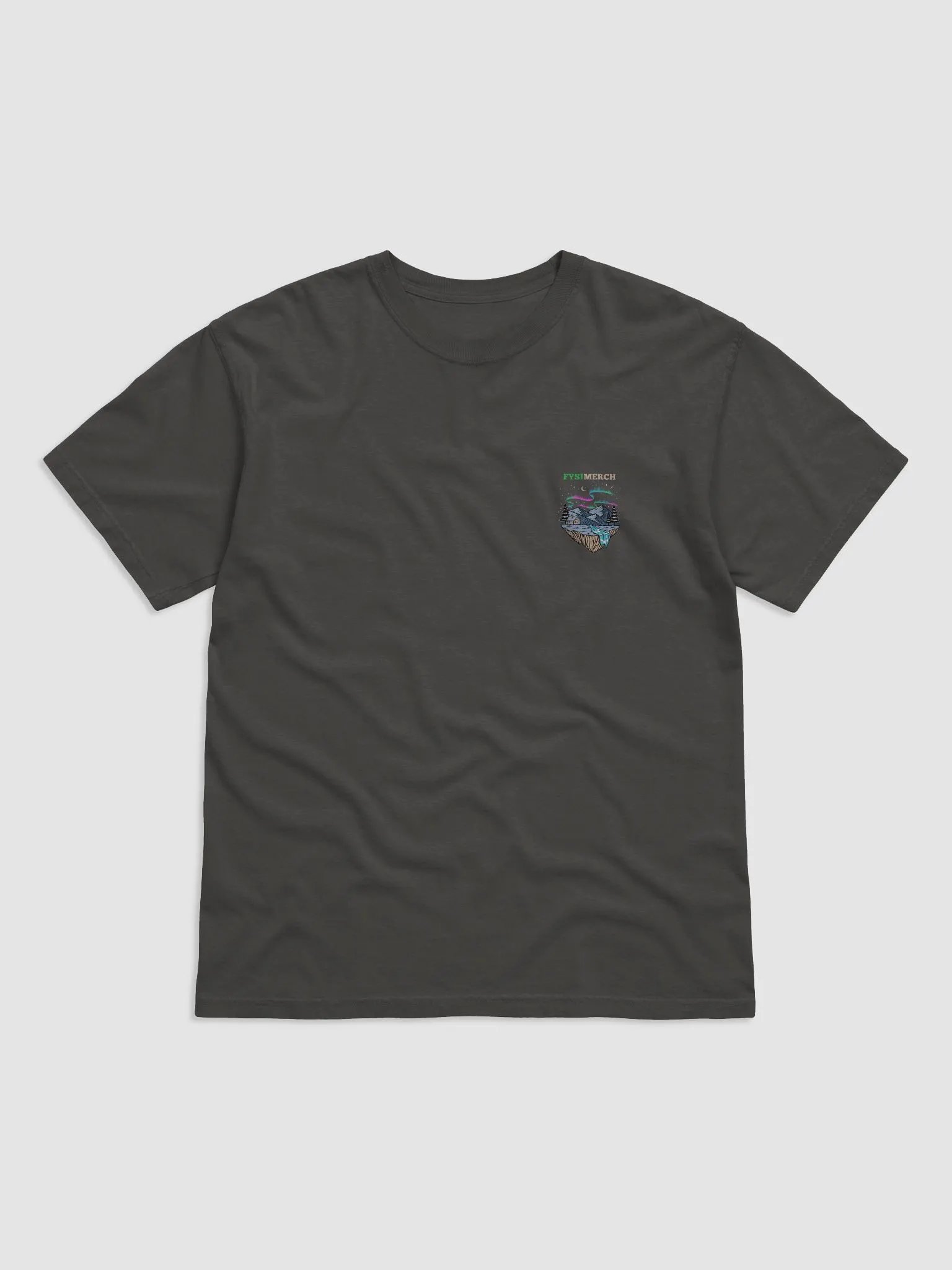 Aurora Borealis Heavyweight Organic Cotton t-shirt product image (4)