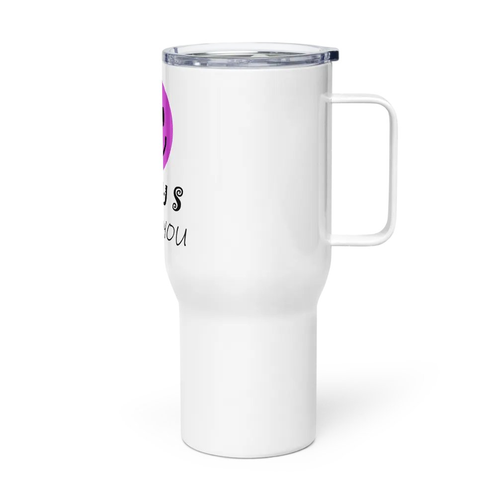 Smile Jesus Loves You Travel Cup product image (3)