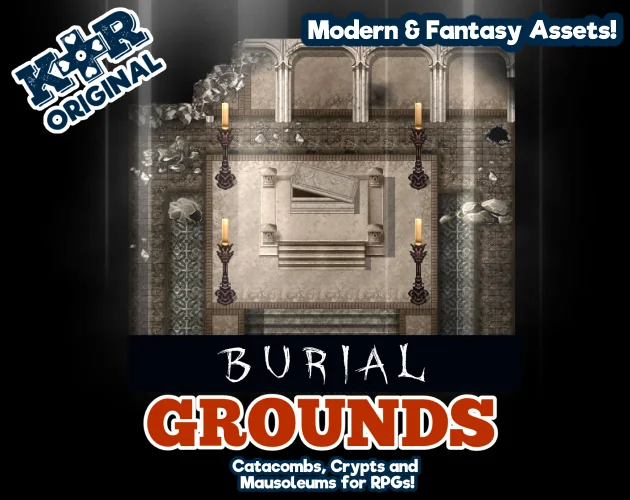 SAMPLE MAPS: Burial Grounds - Catacomb, Crypt and Mausoleum product image (1)