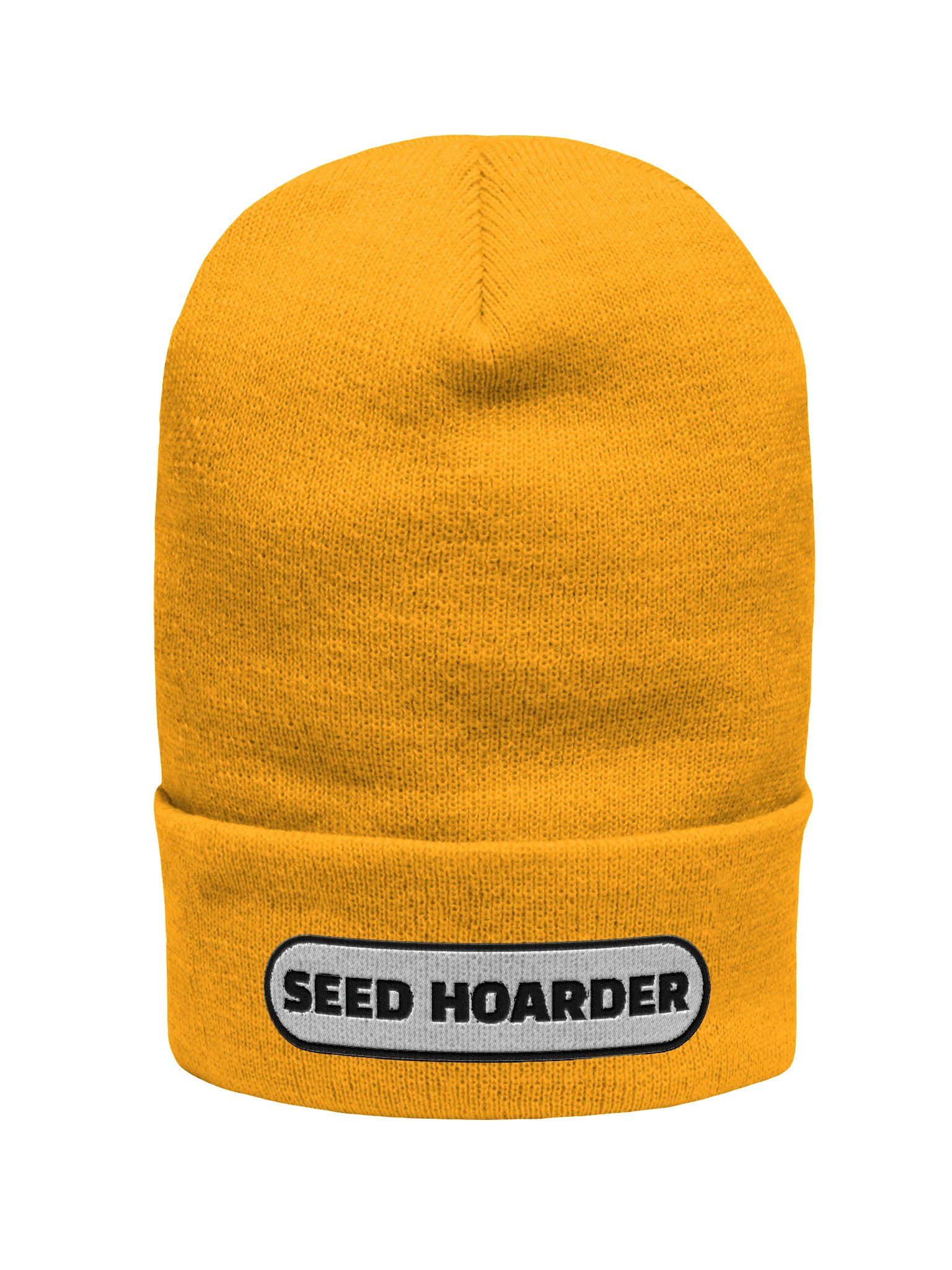 Seed Hoarder Embroidered Beanie Hat product image (1)