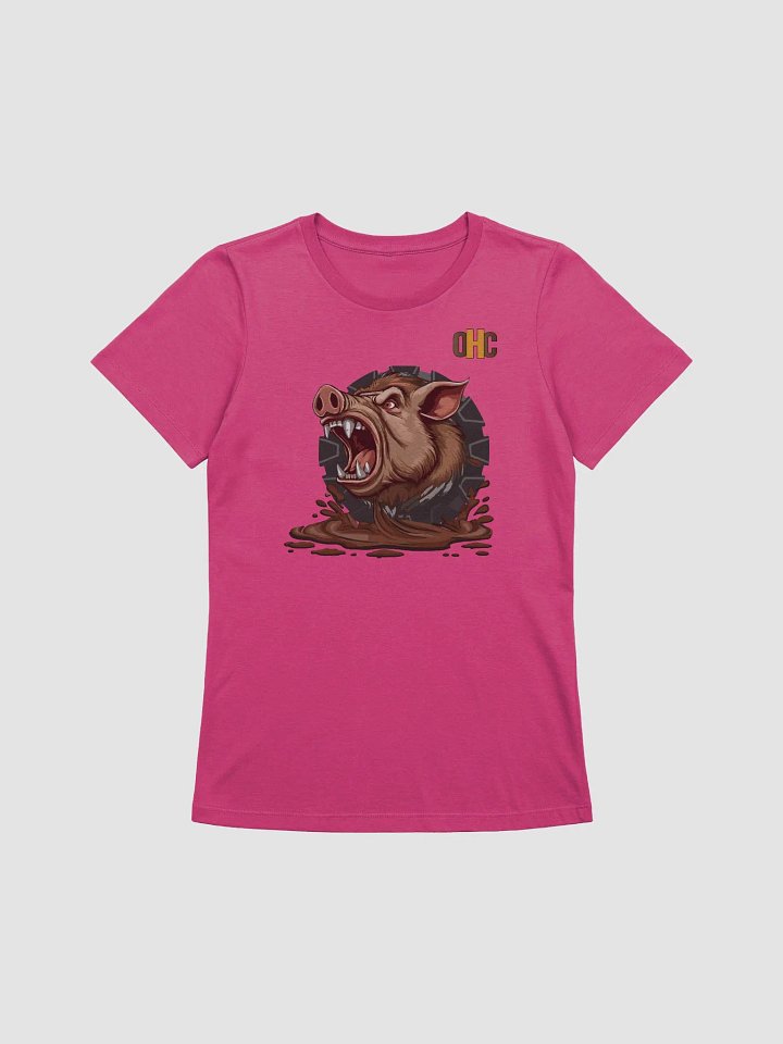 The Reckless Hog (Boar) - Bella+Canvas Women's Supersoft Relaxed-fit T-Shirt product image (1)