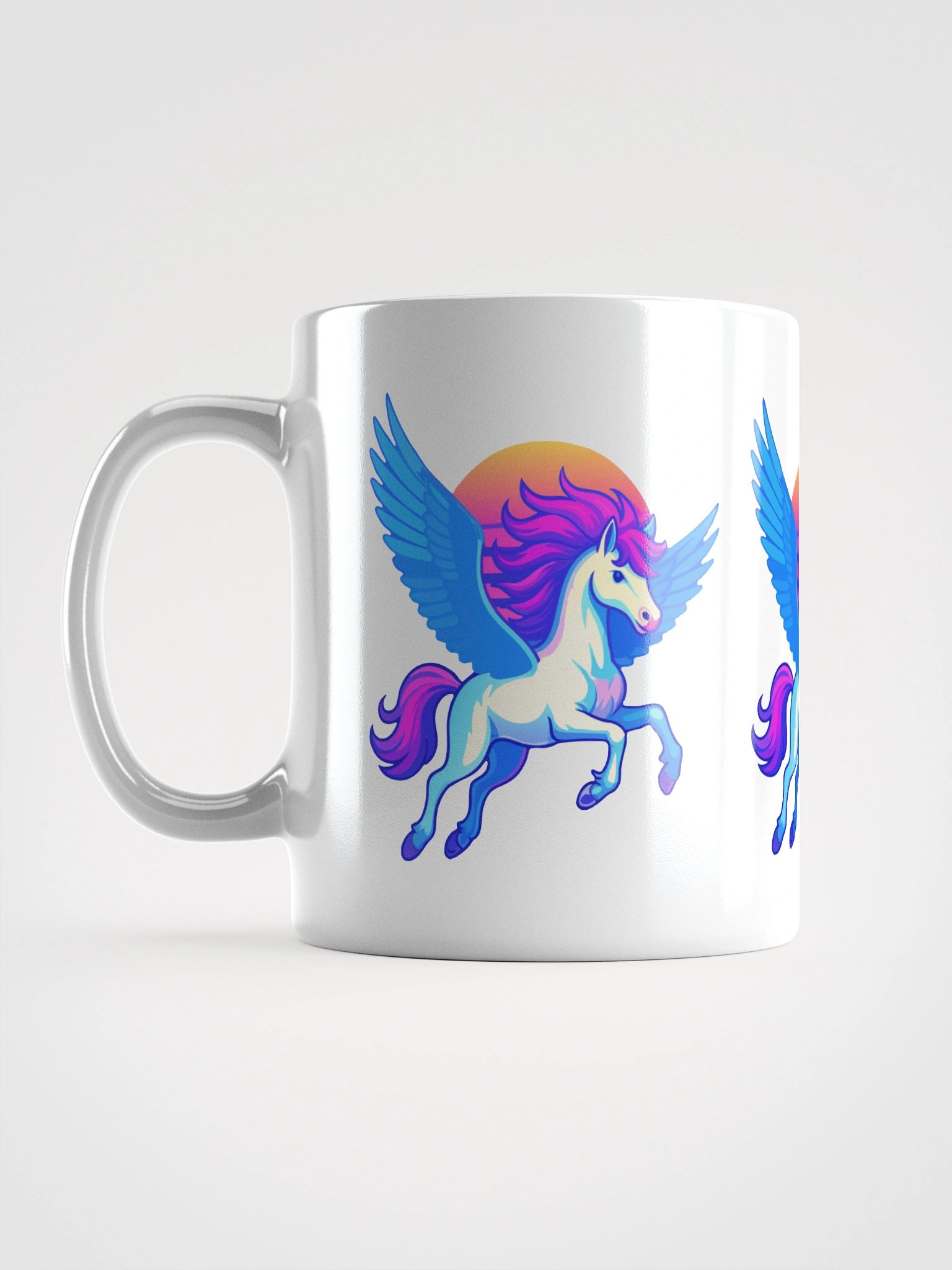 Fantasy Pegasus Sunset Mug product image (18)