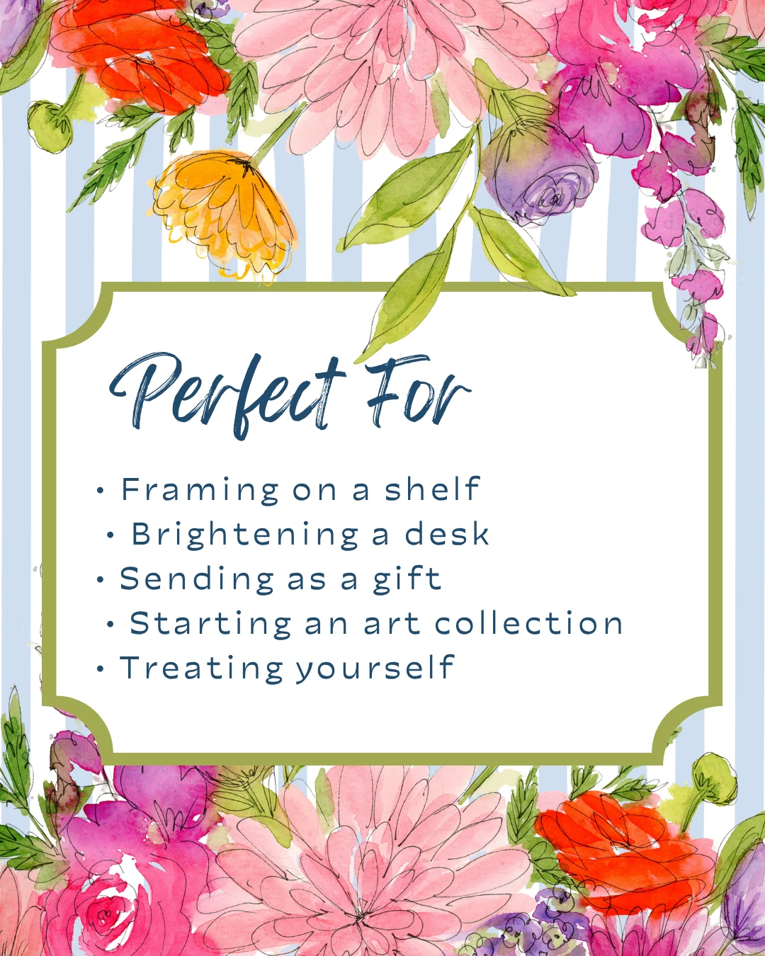Surprise 5×7 Watercolor Print – Happy Mail product image (4)