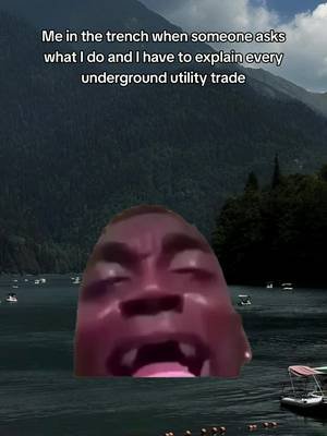 Me in the trench when someone asks what I do and I have to explain every underground utility trade #undergroundutilitybadass #staybadass #repthetrade #undergroundcrew #jobsite #trench #hardhat #directionaldrill #printondemand #trademerch