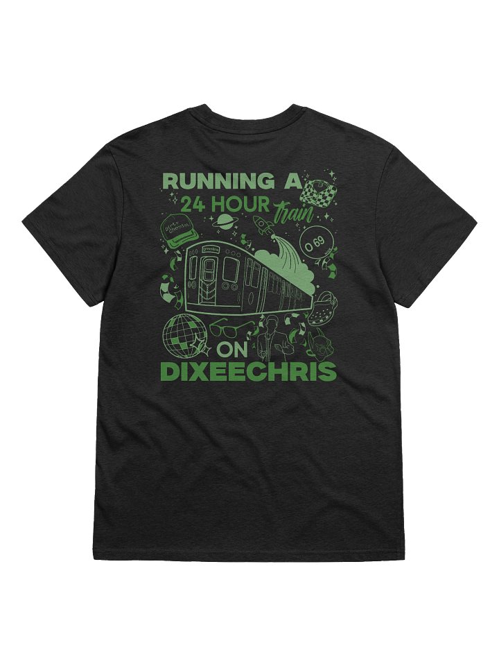 24hr Train Tee - Green (Up to 5xl) product image (1)