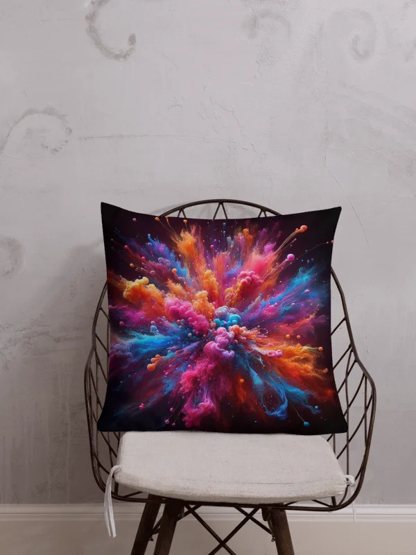 Vibrant Burst All-Over Premium Pillow product image (1)