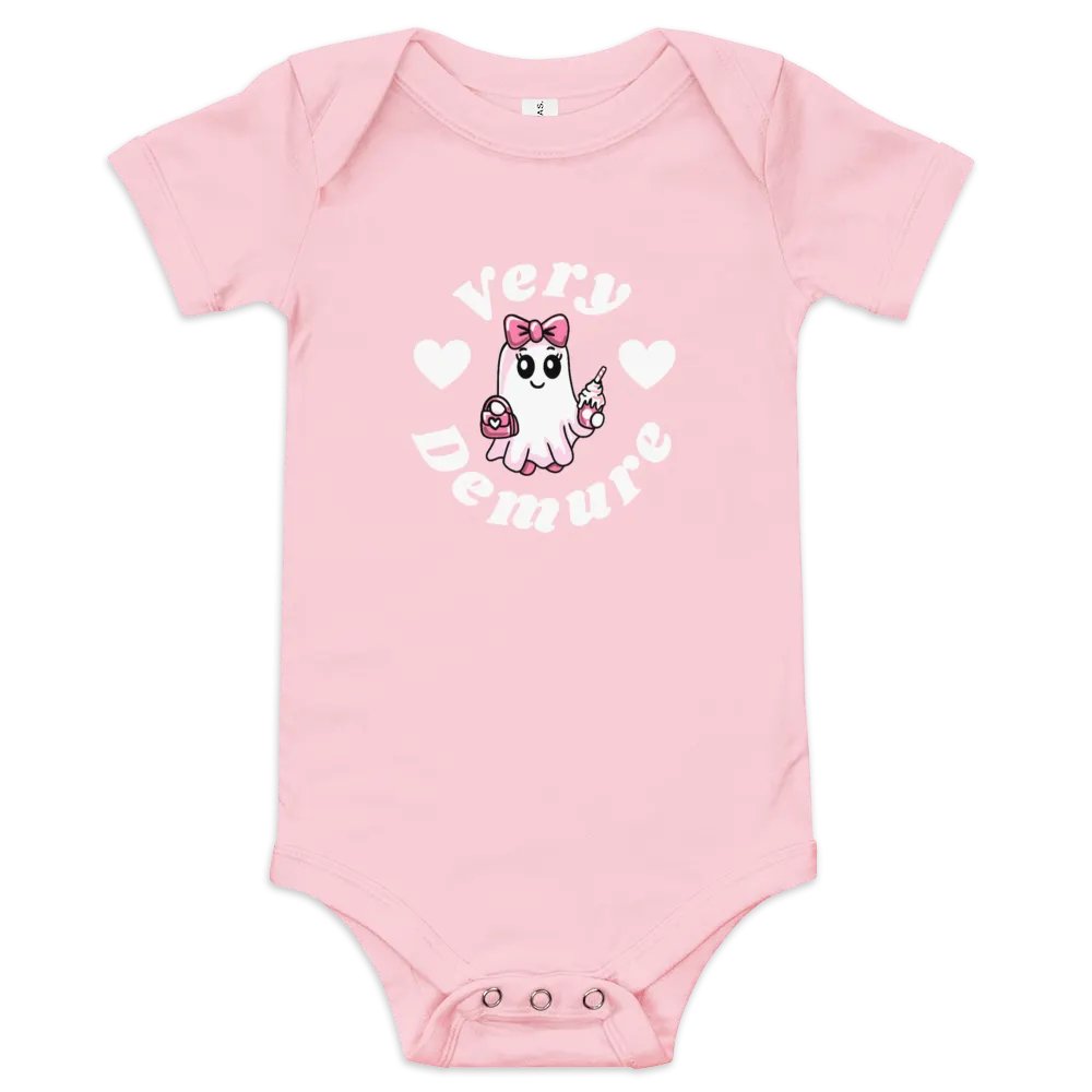 Very Demure Cute Design Ghost Baby One Piece product image (1)