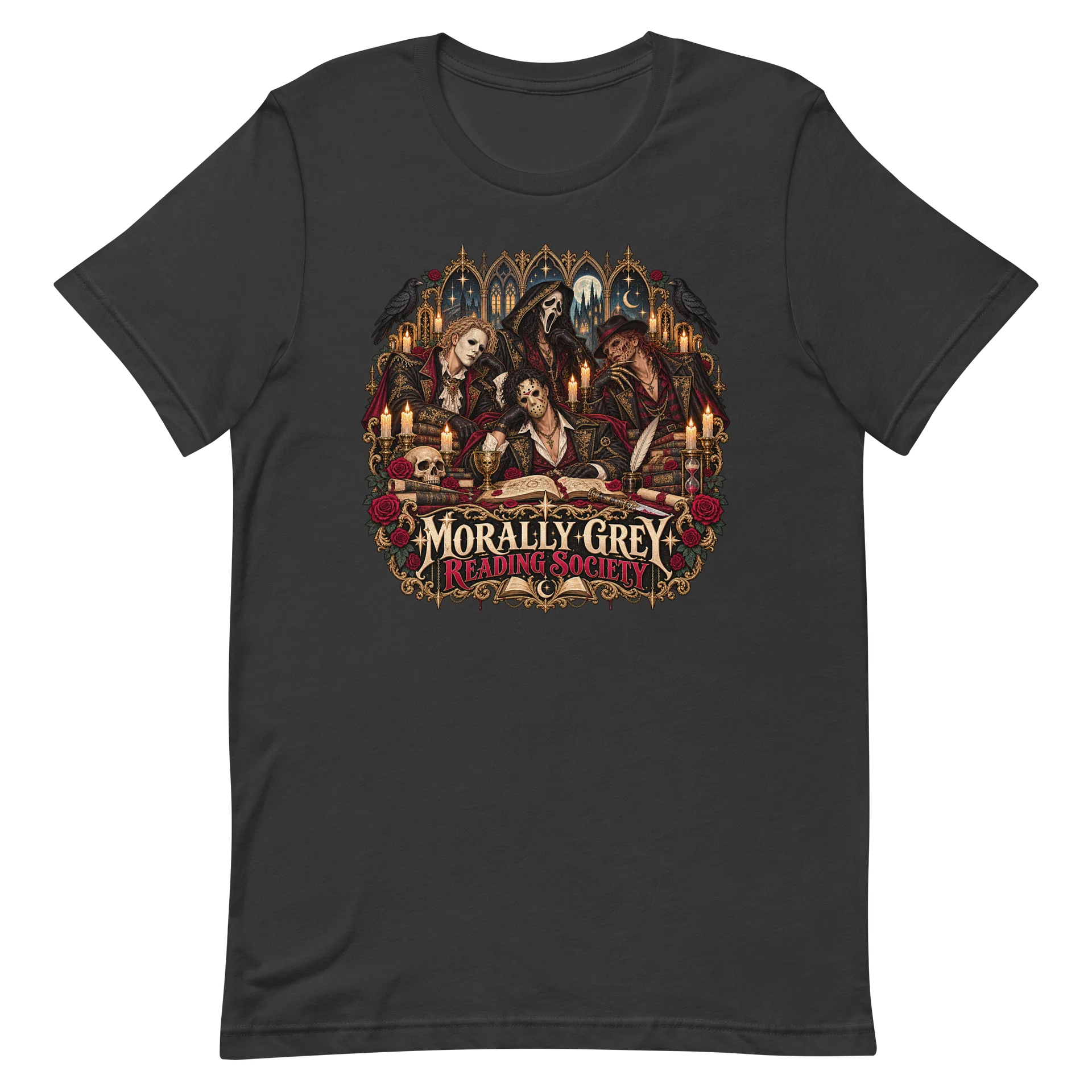 Morally Grey Reading Society Gothic Tee product image (2)