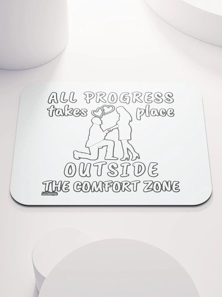 ALL PROGRESS TAKES PLACE OUTSIDE THE COMFORT ZONE product image (1)