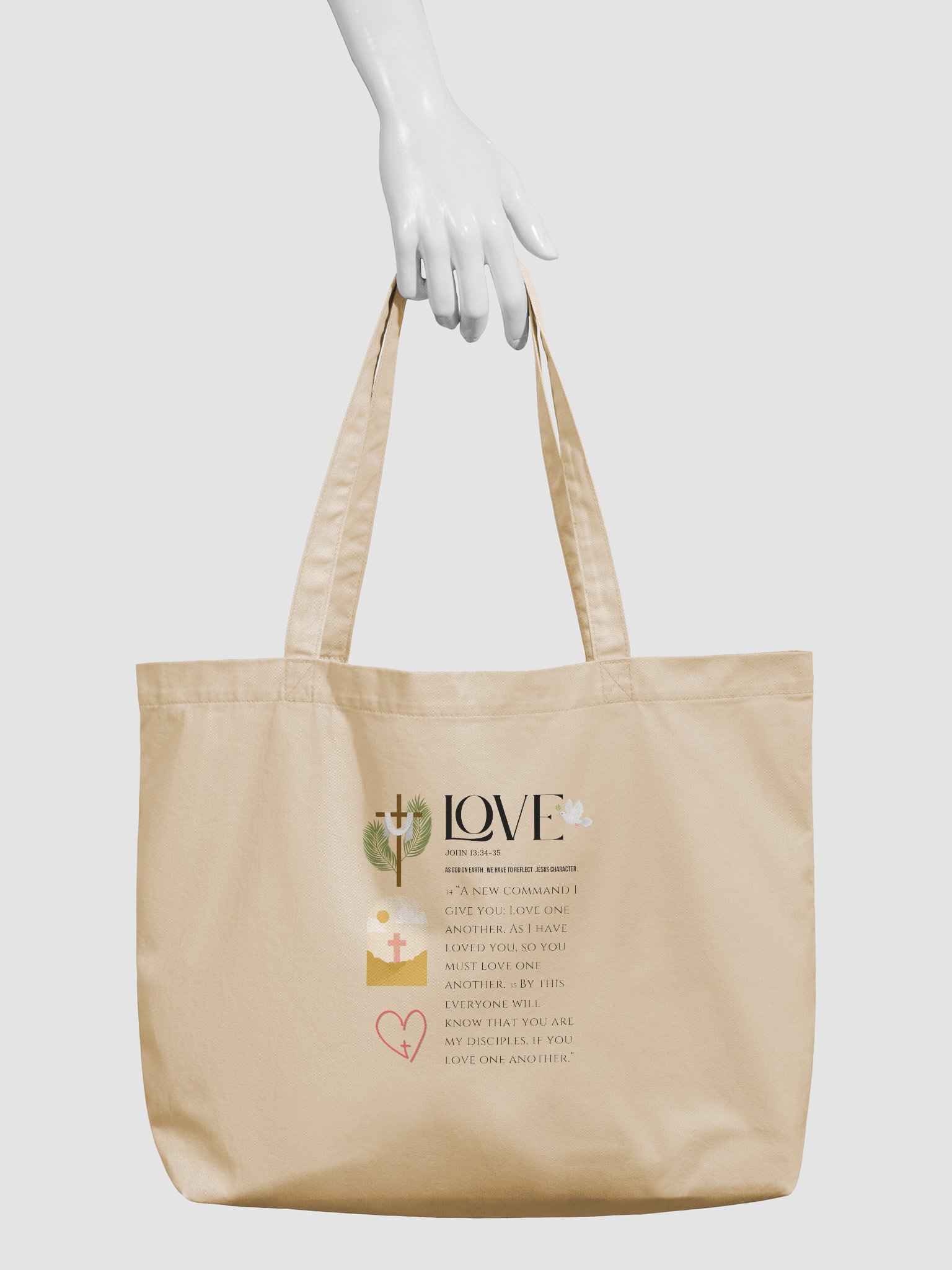 Love Econscious Organic Cotton Tote women’s product image (3)