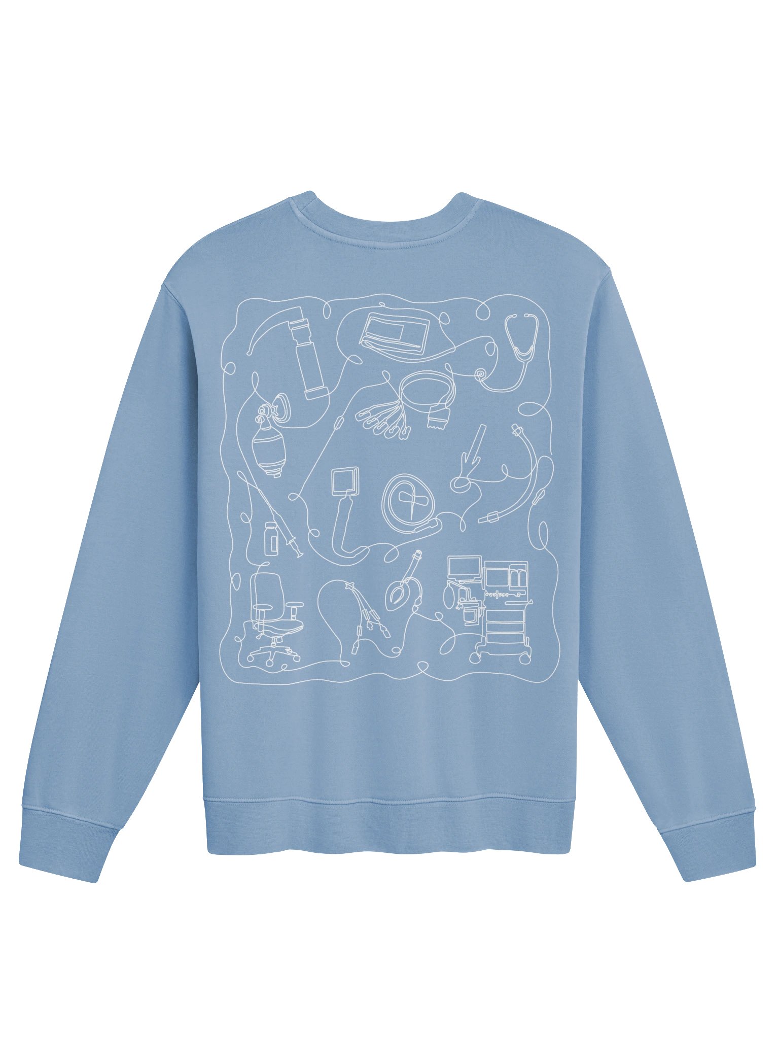 Service Lines (Anesthesia - Sweatshirt) product image (2)