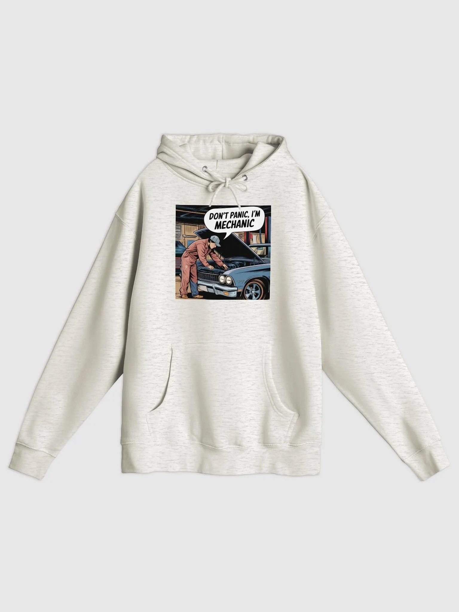 DON'T PANIC, I'M MECHANIC : Mechanic's Comfort Zone Hoodie product image (3)