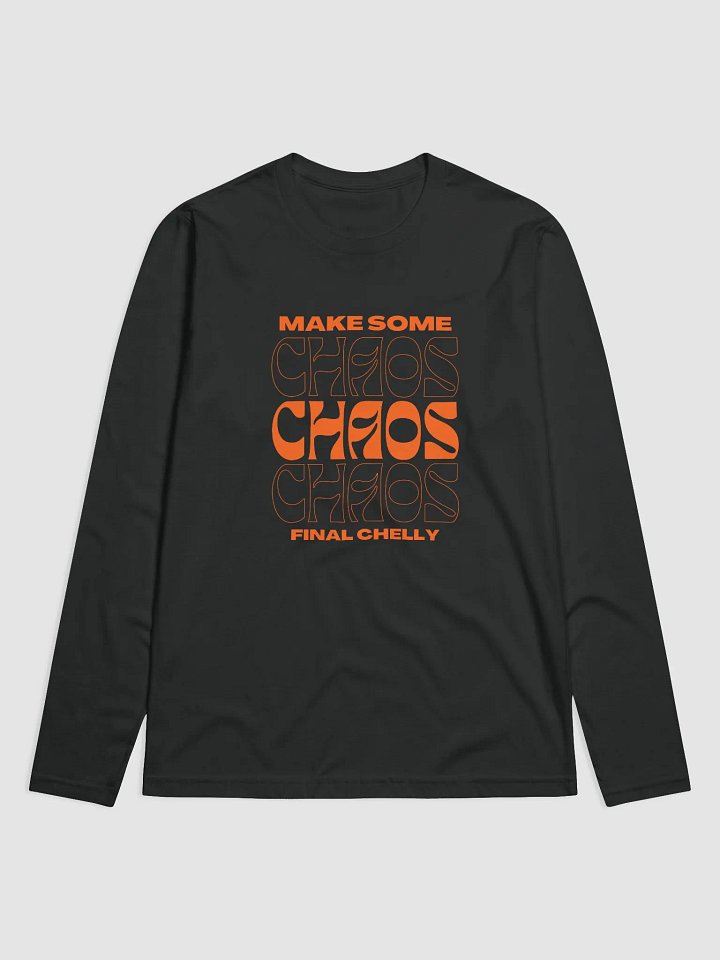 Make Some Chaos Premium Fitted Printed Long Sleeve product image (1)