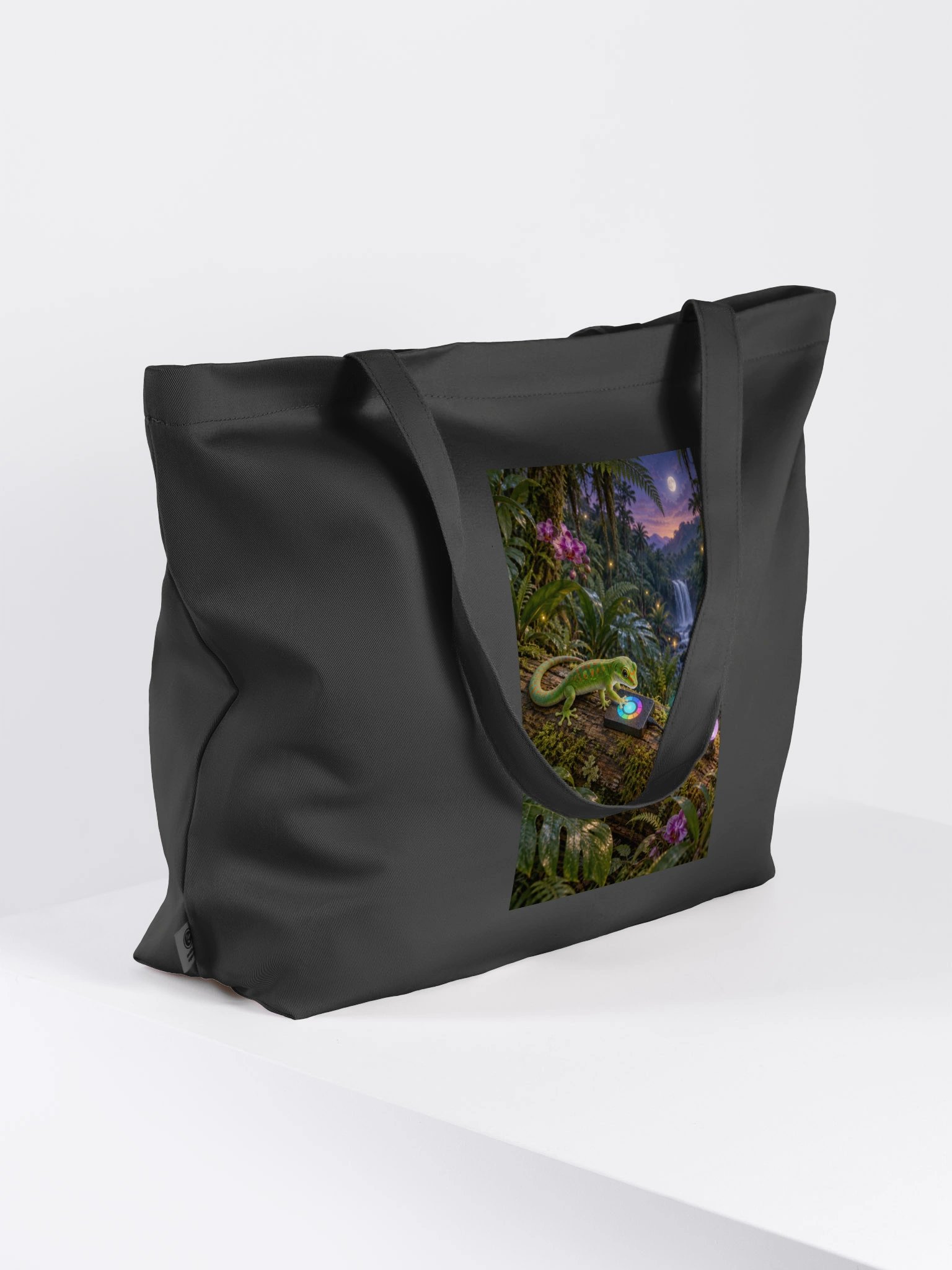 Gecko Gesture Cotton Tote product image (4)