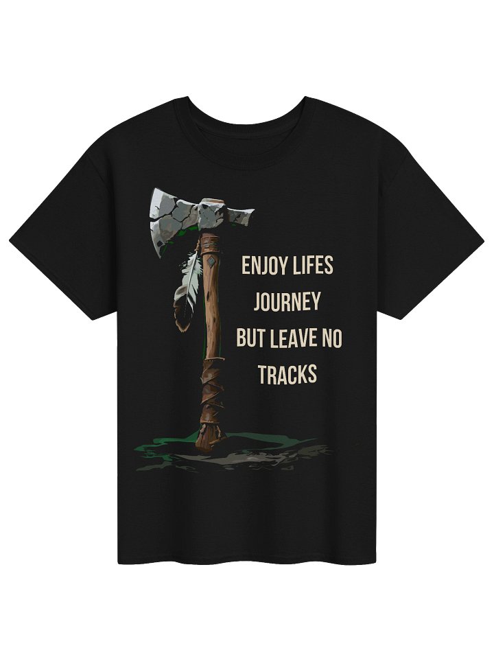 Leave No Tracks Axe Graphic Tee product image (1)