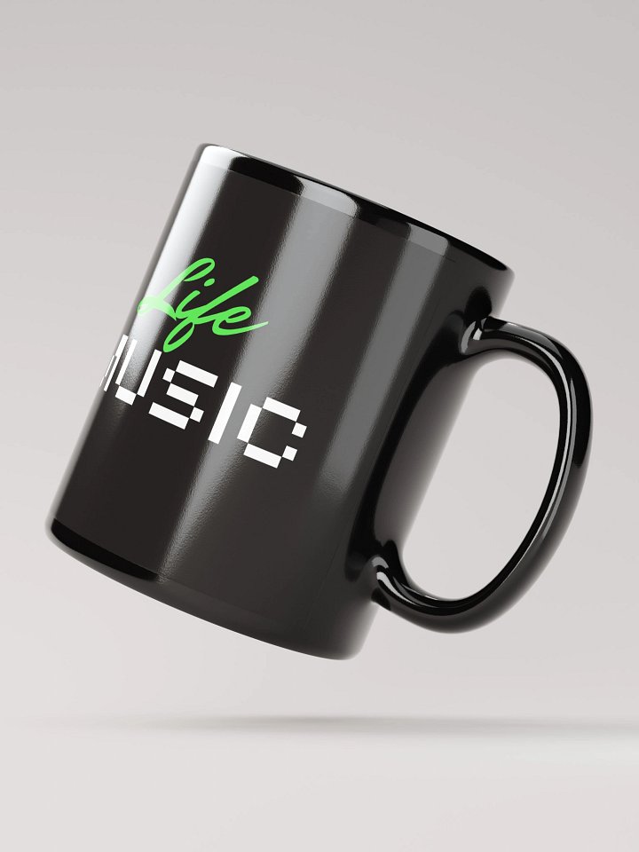 Life Music Mug (Black) product image (4)