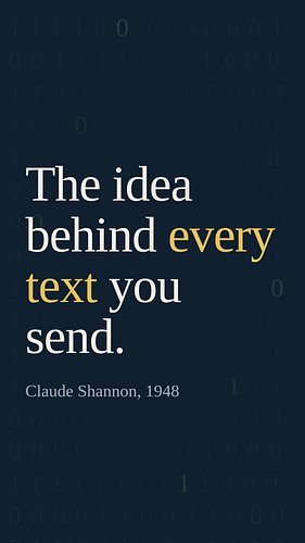 One paper from 1948 made the internet possible. In 40 seconds, here’s the idea behind it.

Claude Shannon, working at Bell La...