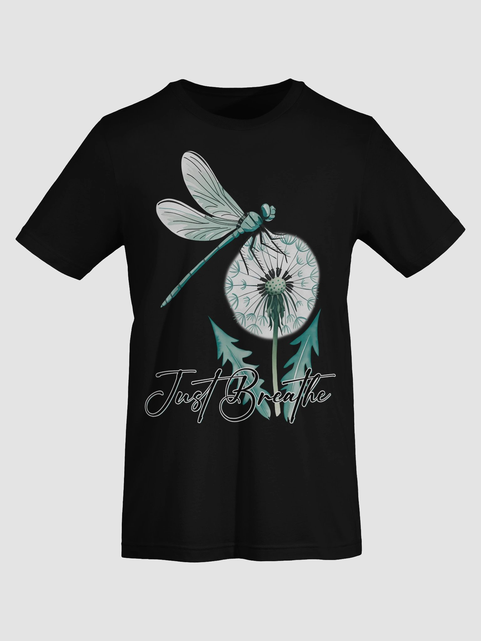 Dragonfly Dandelion Just Breath T-Shirt product image (32)