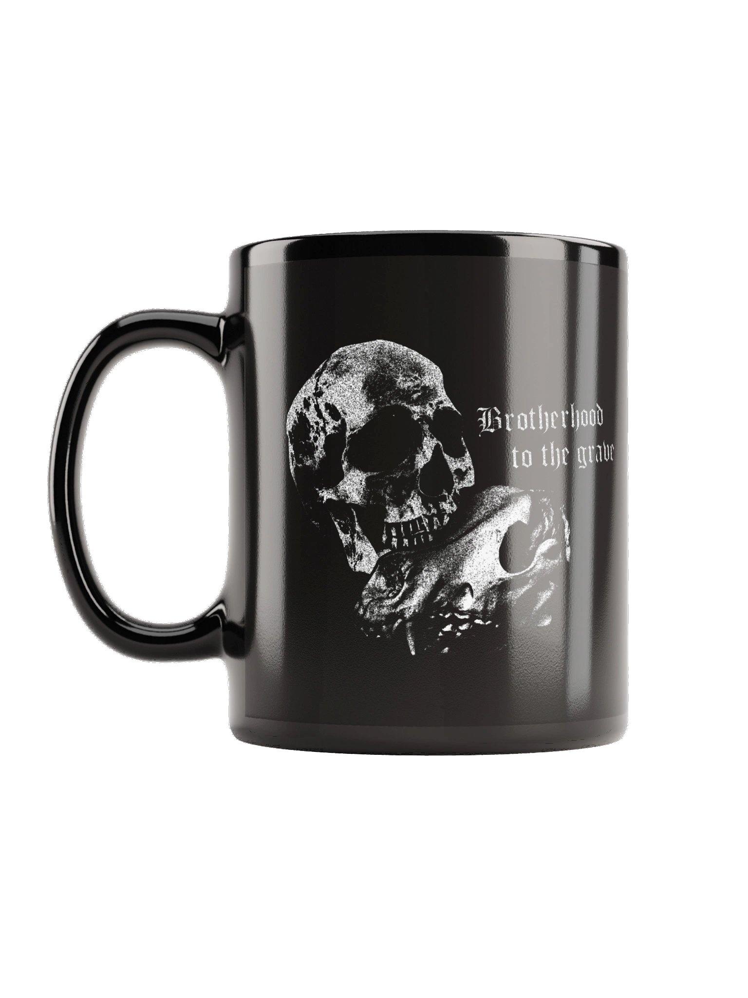 BROTHERHOOD TO THE GRAVE LOGO MUG product image (1)