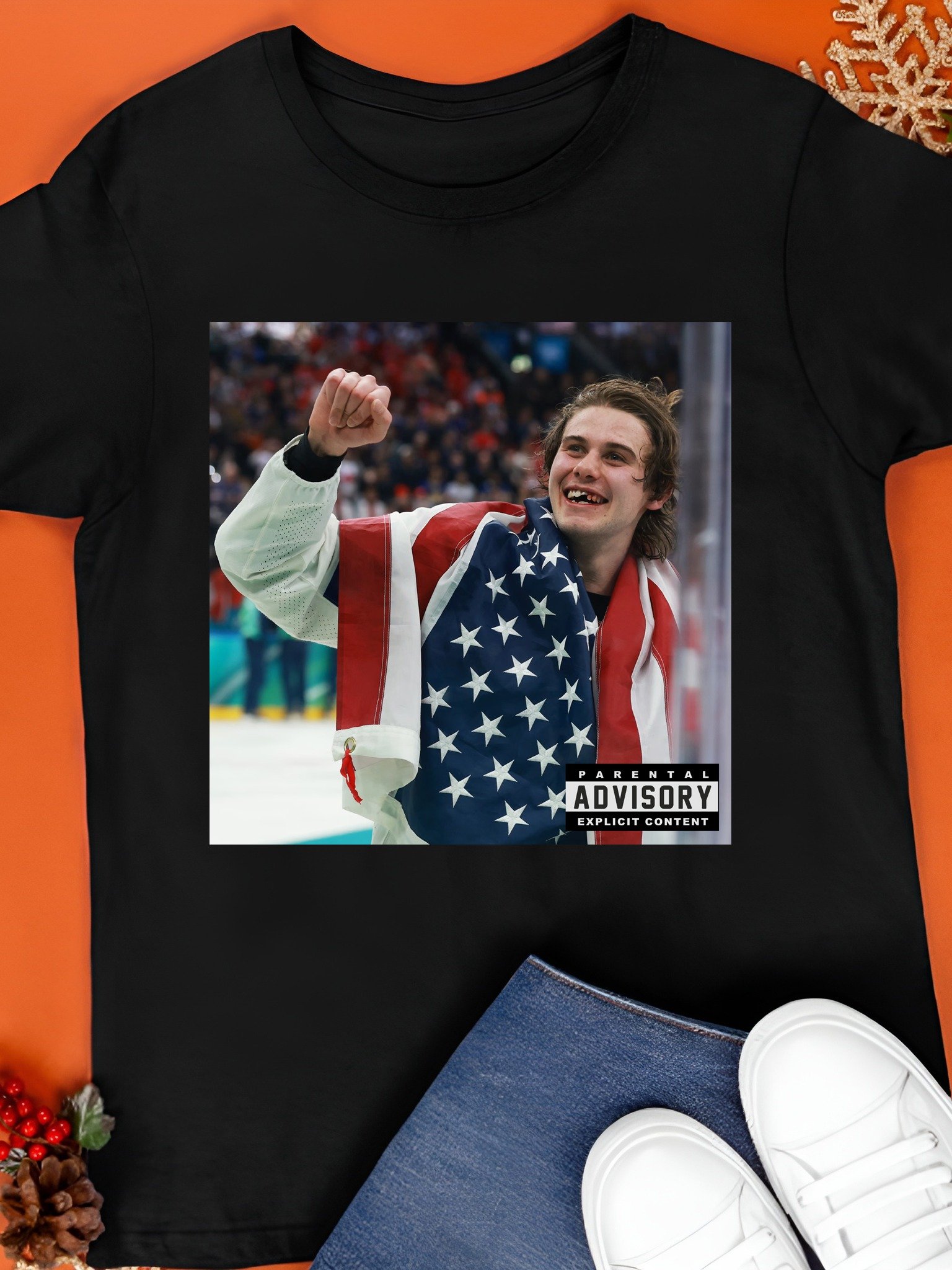 USA Champions Jack Hughes Shirt product image (1)