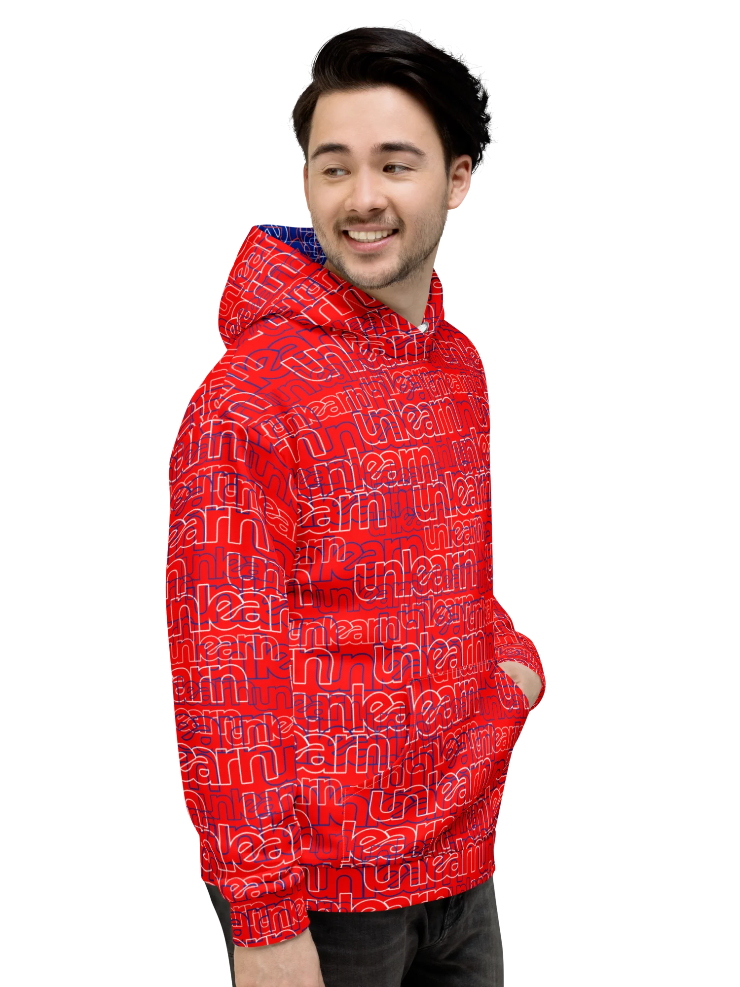 Wired Hoodie: Red product image (3)
