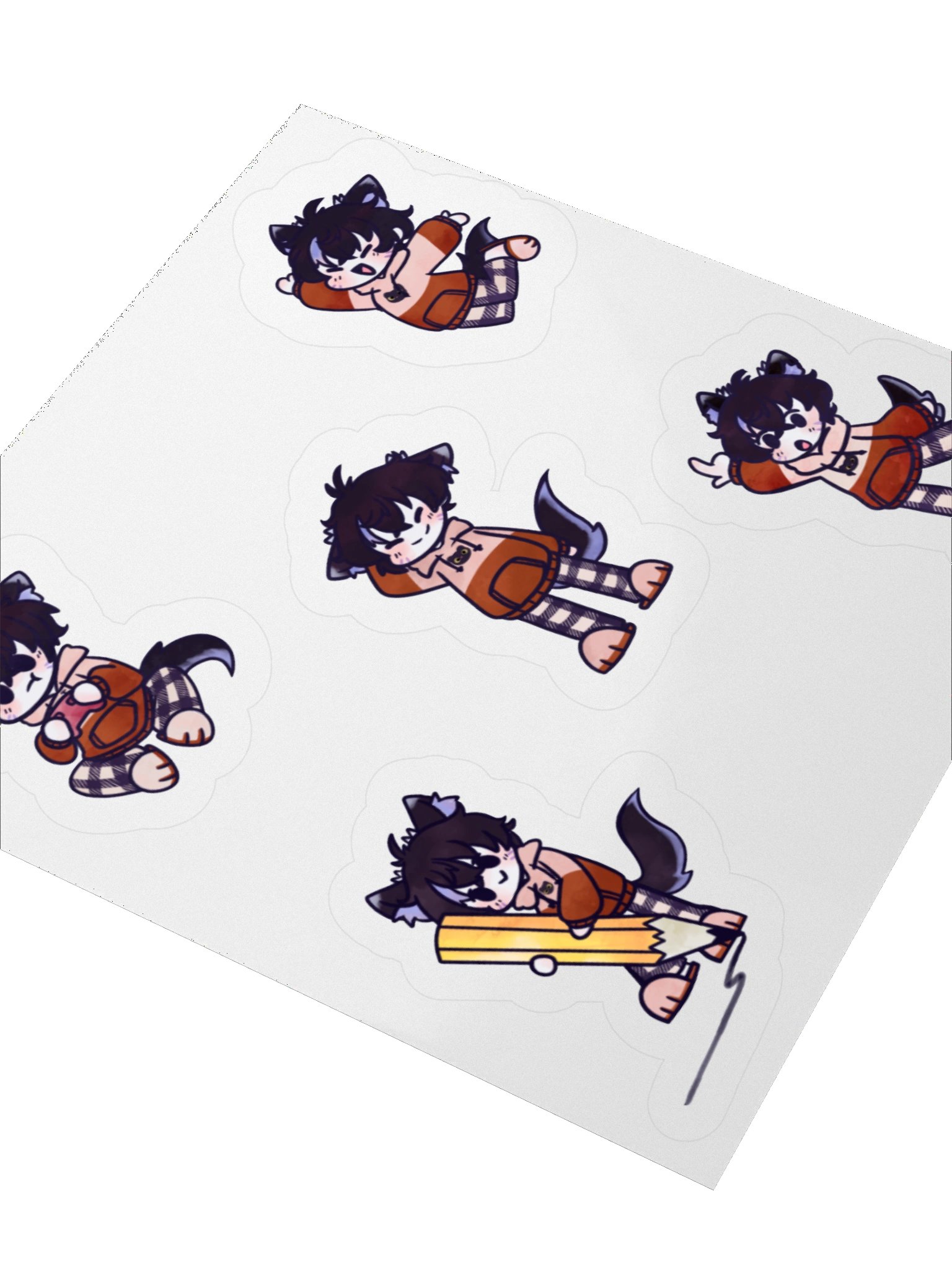 Little Chibi Sticker Sheet product image (4)
