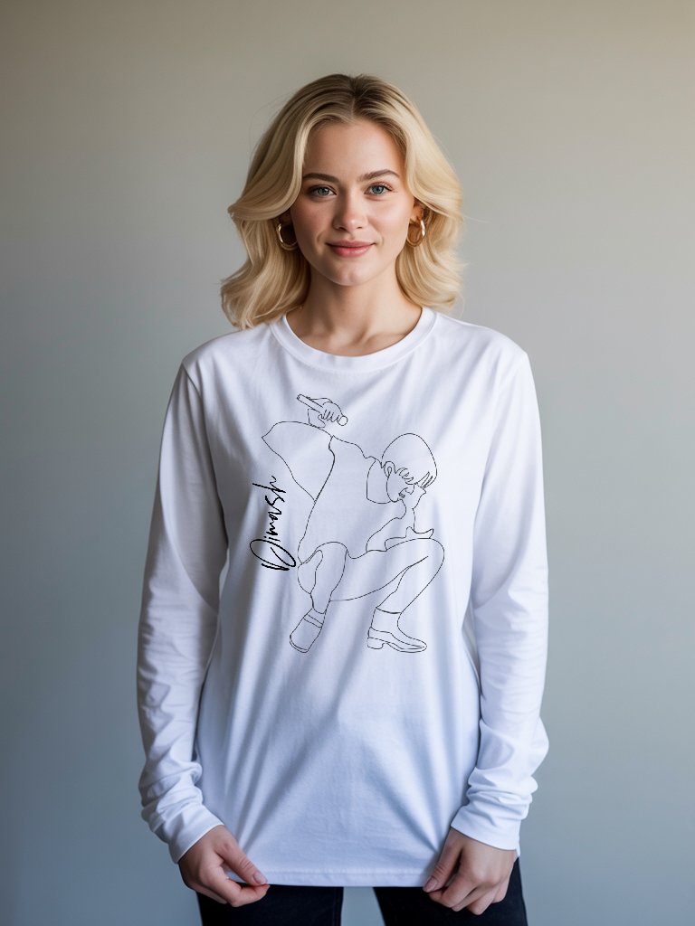 Singer Songwriter From Kazakhstan Gildan Long Sleeve T-Shirt product image (26)