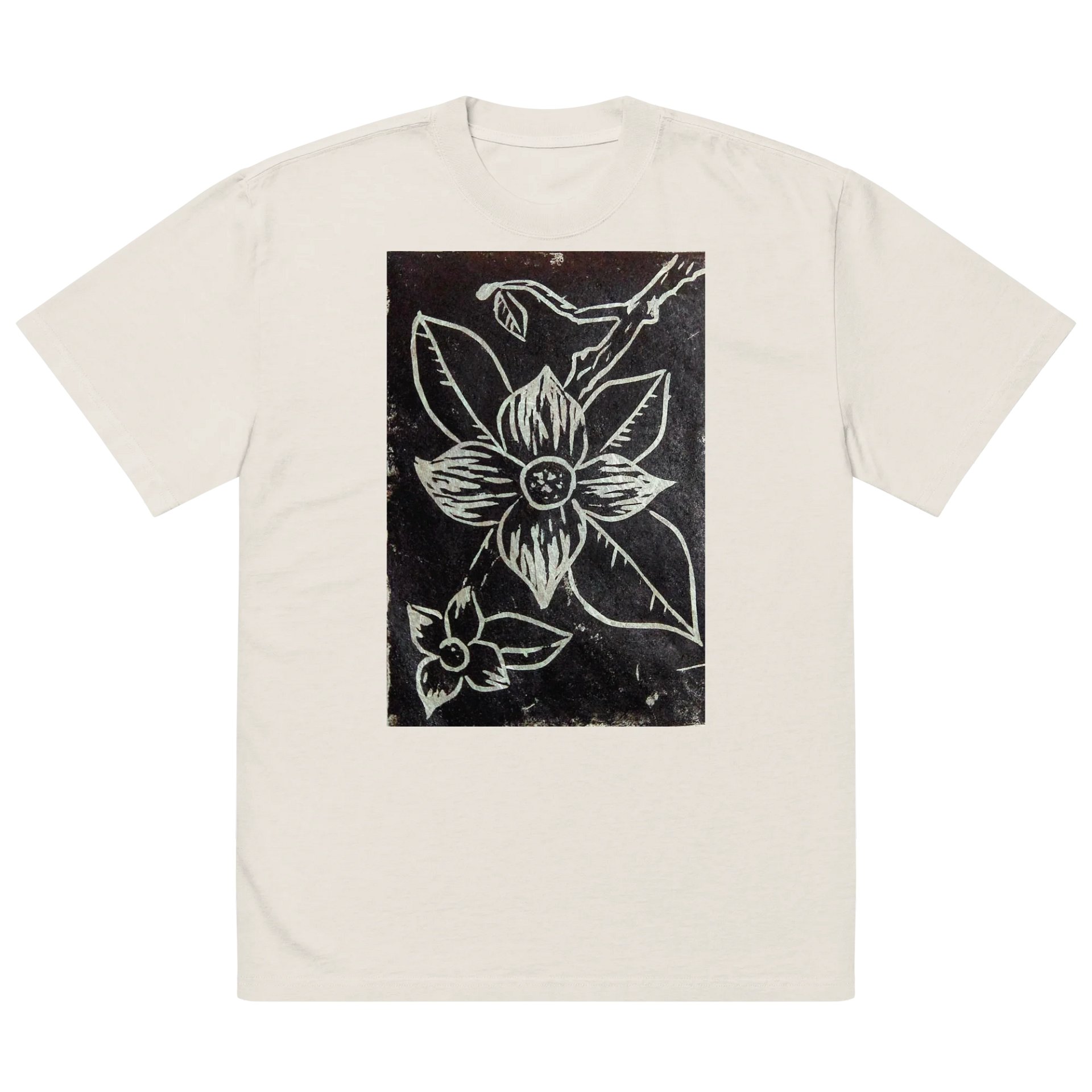 Dogwood Japanese block print Tee product image (2)
