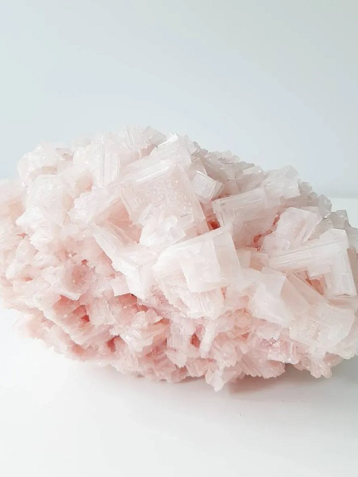 Enormous pink halite crystal cluster product image (2)
