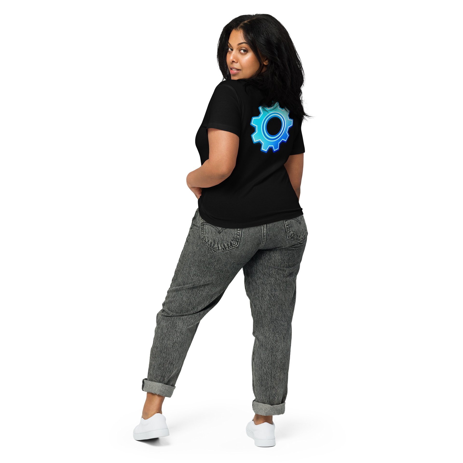 • AKC // Engineering Division Women’s High-Waisted Tee | Arkfall Kitty Collective product image (8)
