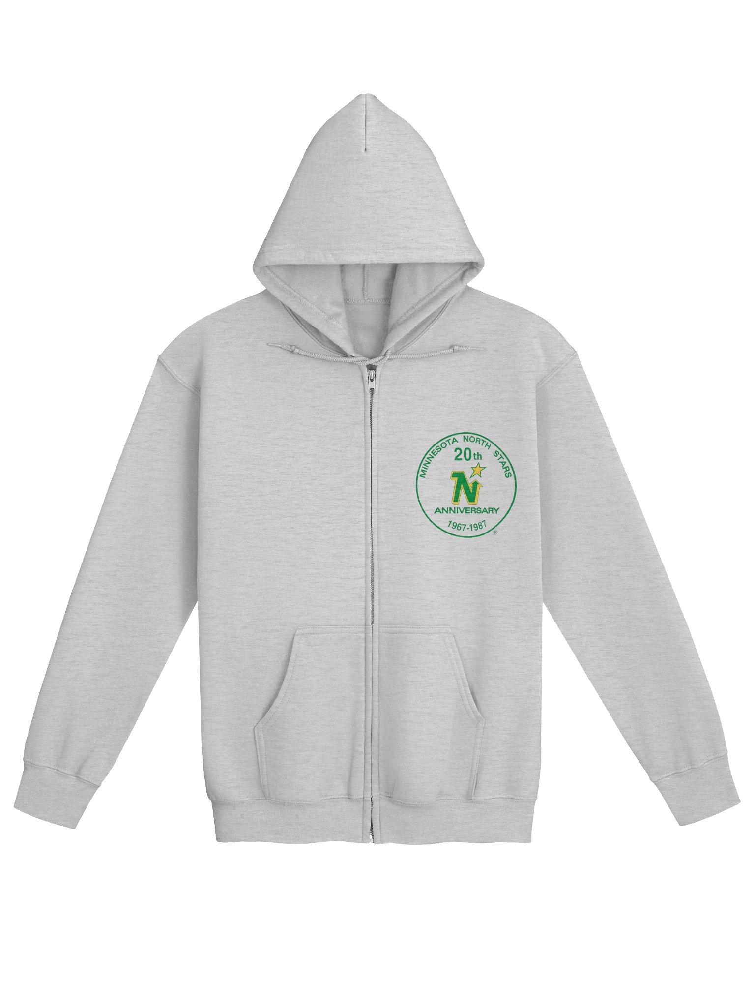 Minnesota North Stars 20th Anniversary Zip Hoodie product image (1)