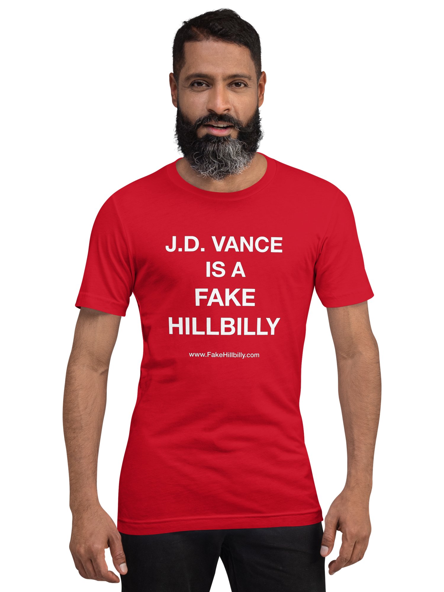 J.D. Vance Is a Fake Hillbilly Unisex t-shirt product image (3)