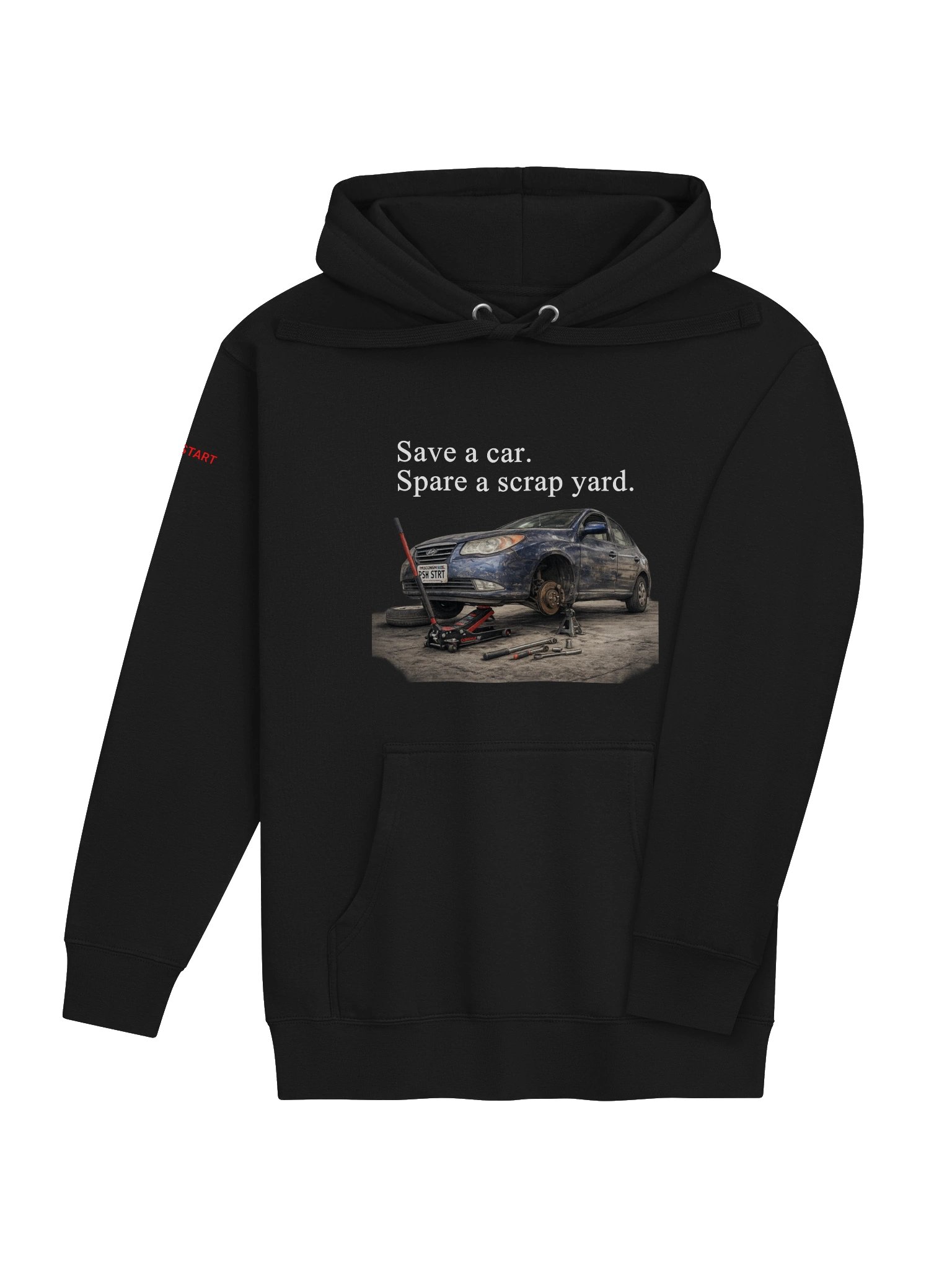 Save a car. Spare a scrap yard. (Hoodie) product image (4)