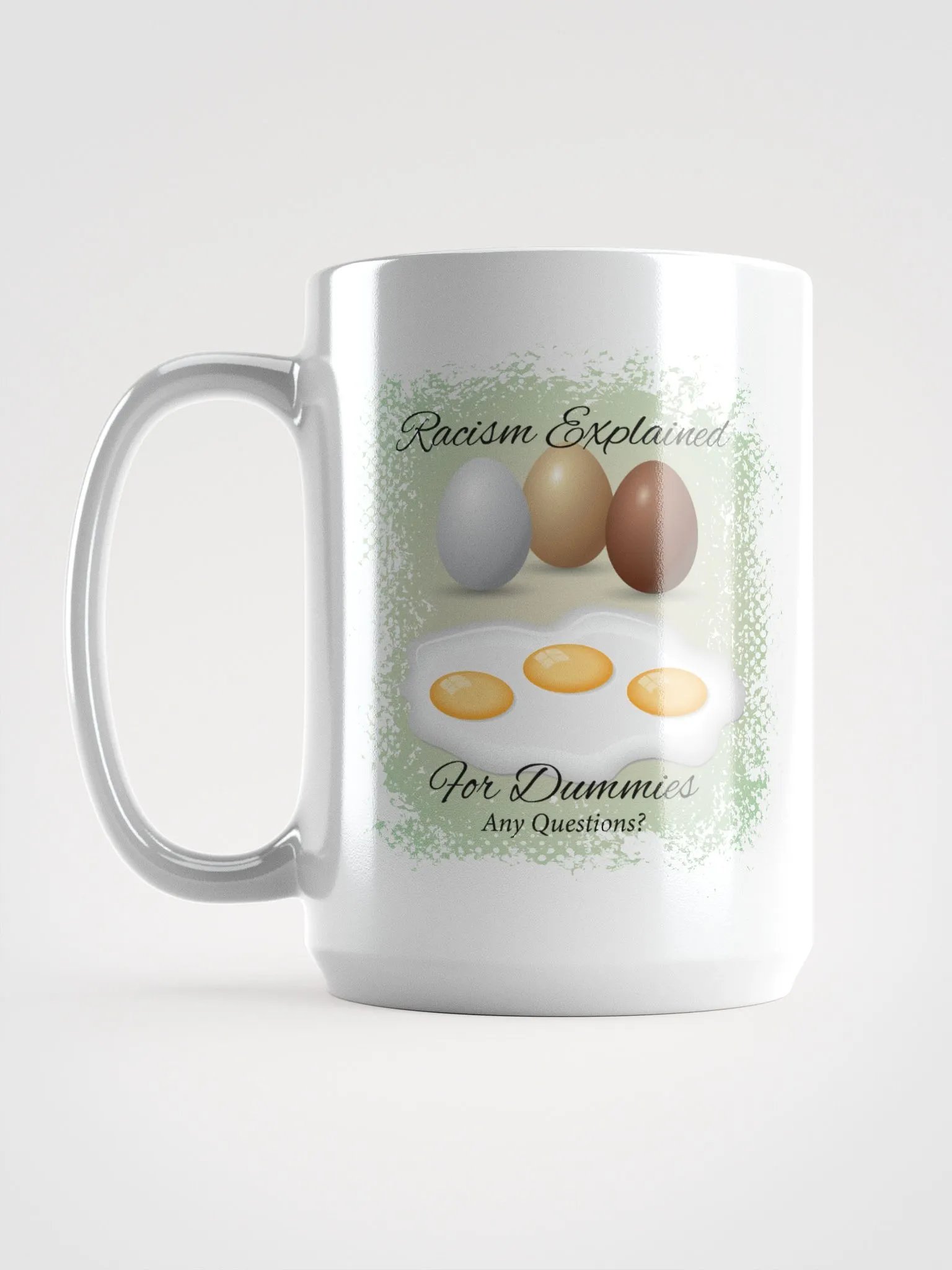 Eggcellent Racism Explained Mug product image (3)