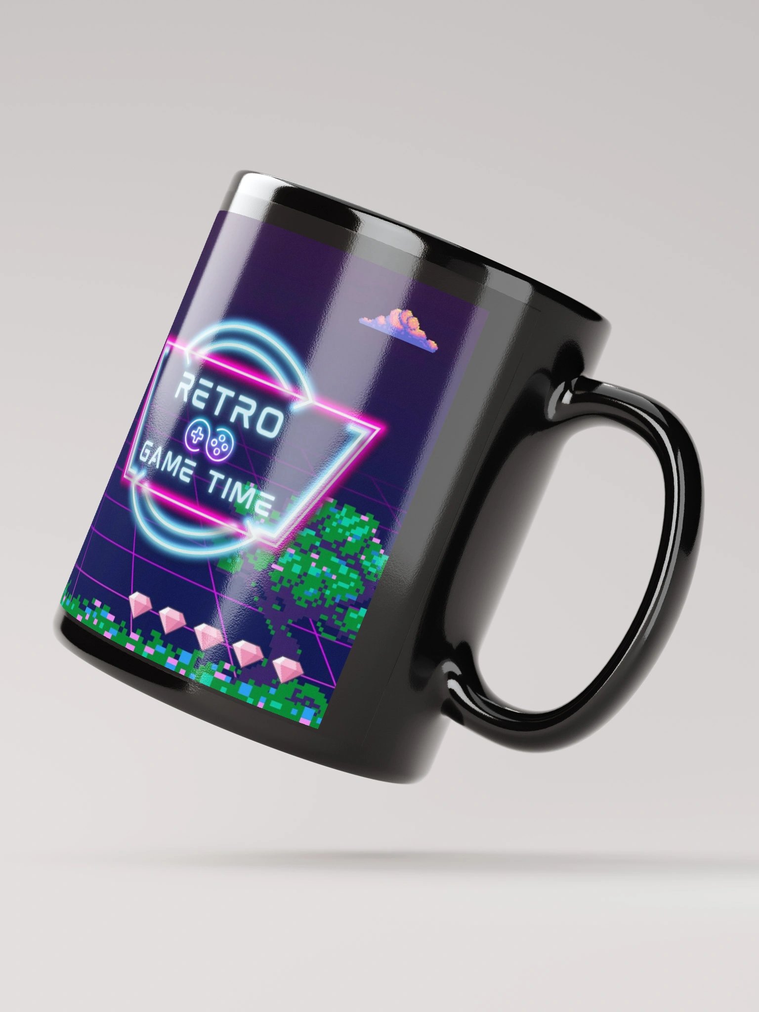 Retro Game Time Mug product image (3)