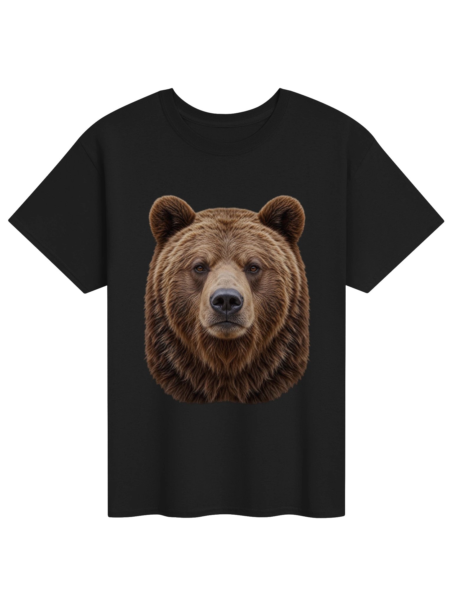 Grizzly Bear (Face) — Unisex Gildan Heavyweight 100% Cotton T-Shirt product image (1)
