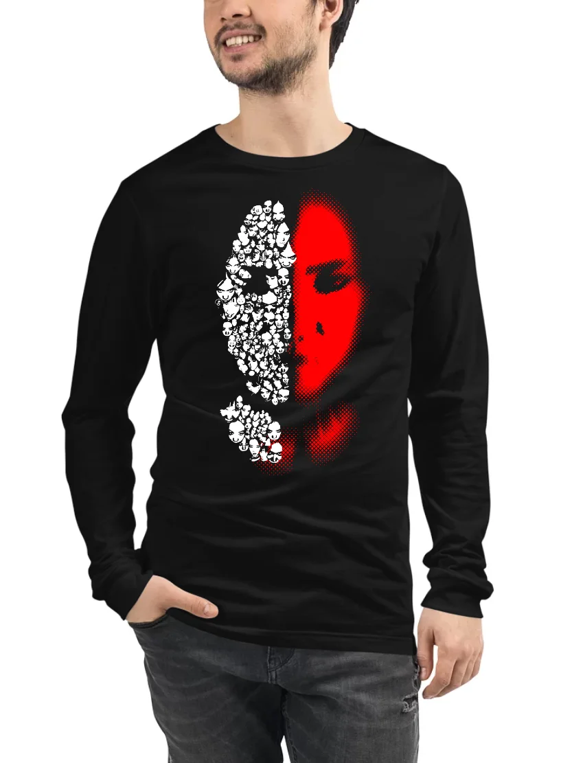Face Myselves Unisex Long Sleeve Tee product image (3)