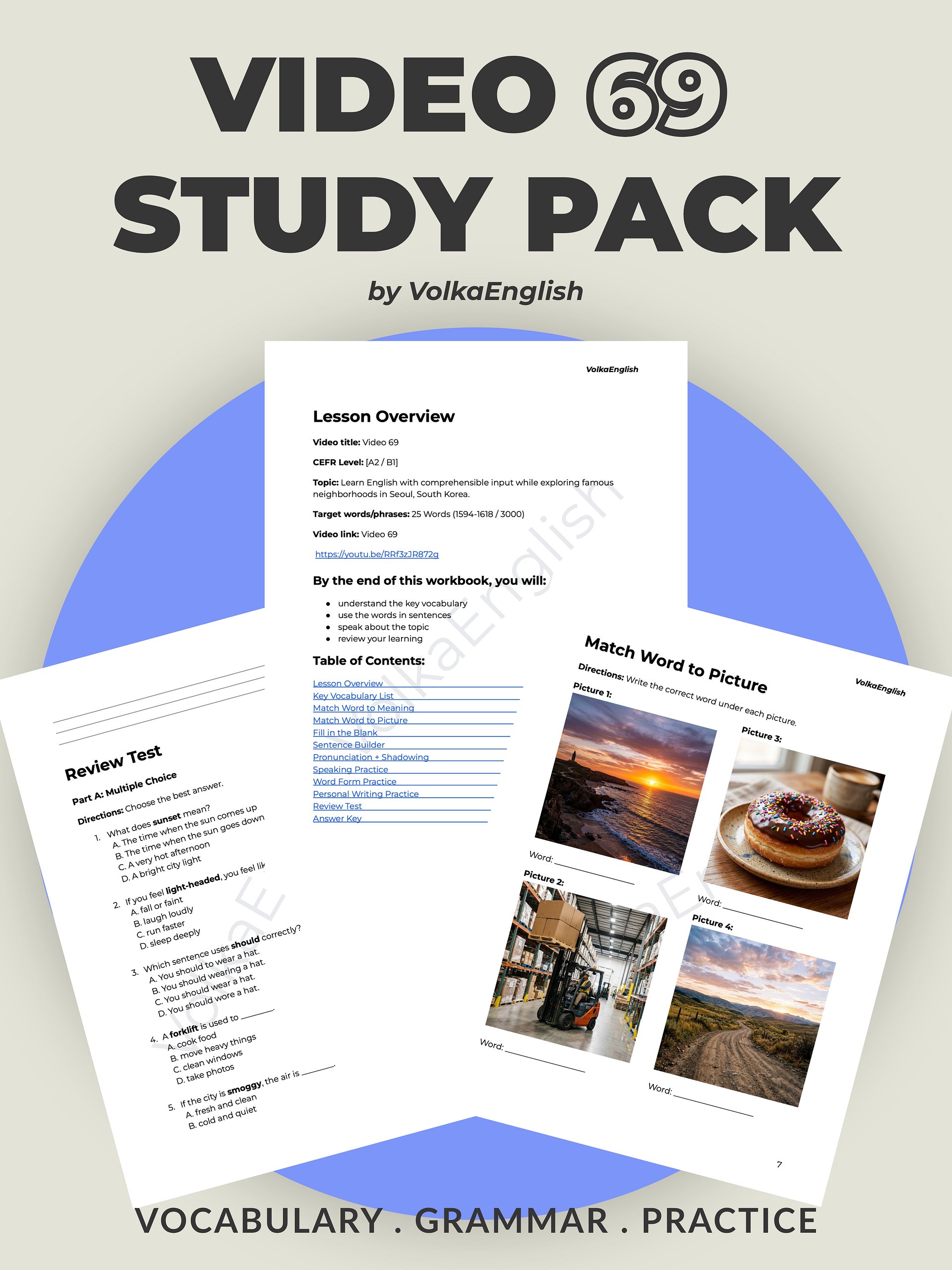 Video 69 Study Pack product image (1)