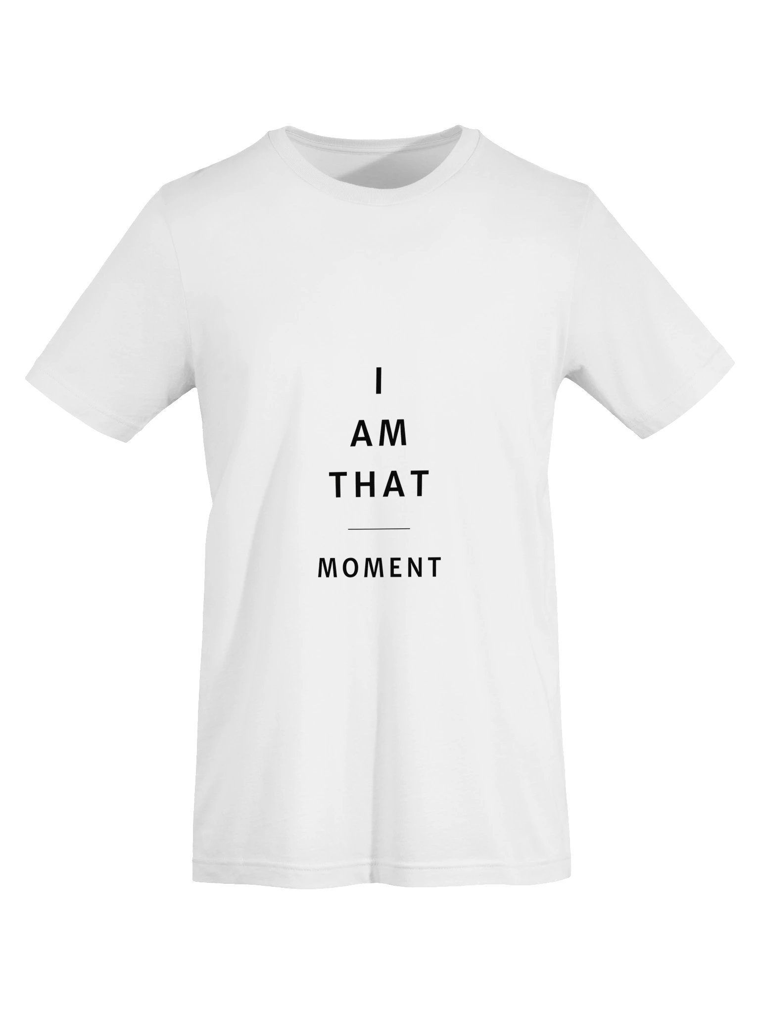 Unisex T-Shirt - MOMENT (Pure Text) product image (6)