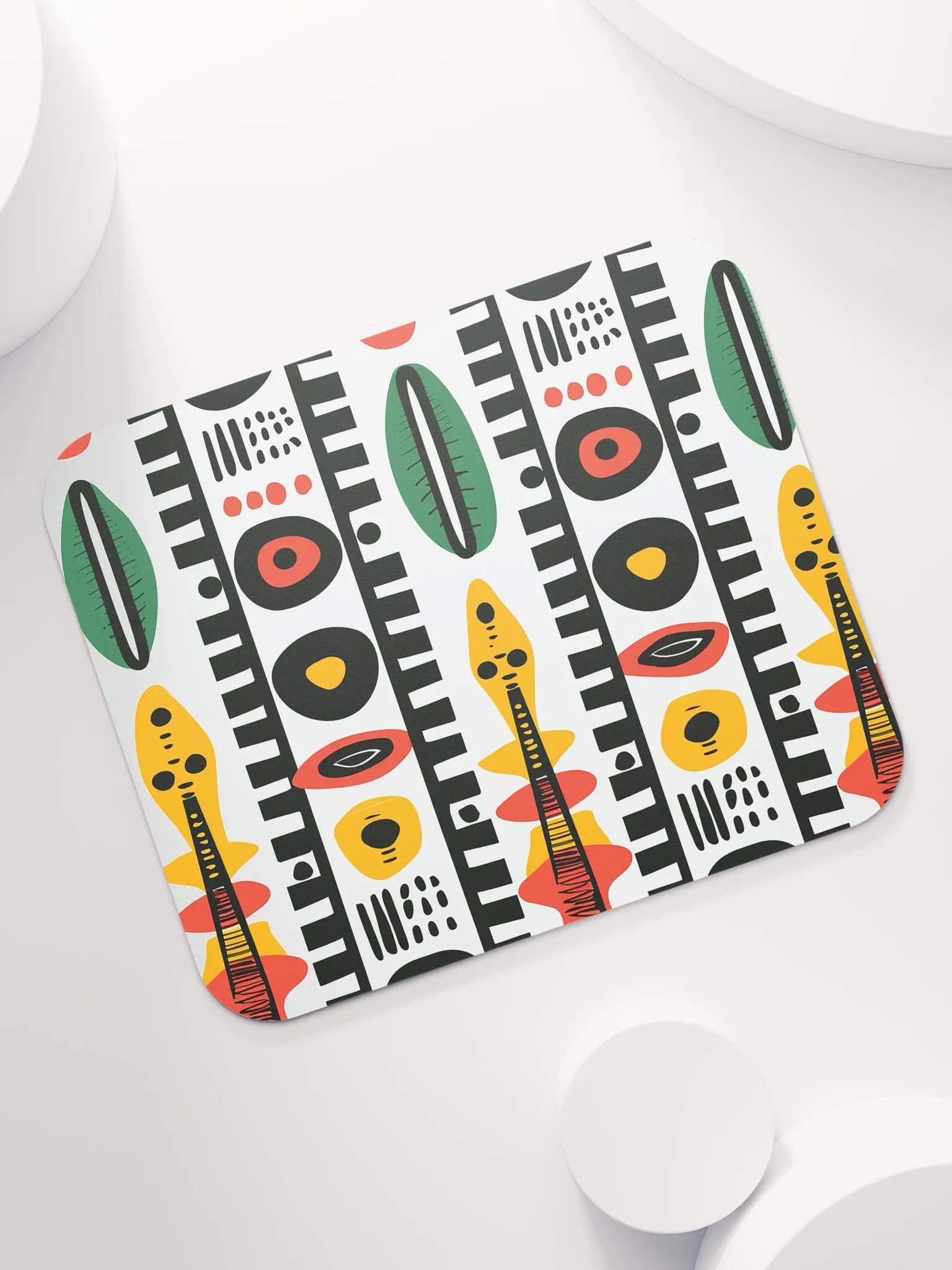 Afrobeat Harmony Mouse Mat- 8.7" x 7.1" product image (7)