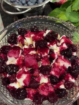 Looking for the perfect 4th of July dessert for #america250? Make my Cherry Berry Trifle! 🍒 Grocery partner: Kroger DFW  I came up with this delicious dessert for my #hamiltonparty, inspired by George Washington. The cherry sauce makes it so unique. The angel food cake soaks up the sauce and the cheesecake filling is just... 😍🤤 Get the recipe now on therosetable.com and go watch the full #Hamilton episode on Facebook or YouTube for 1776 party inspo!  #4thofjuly #trifle