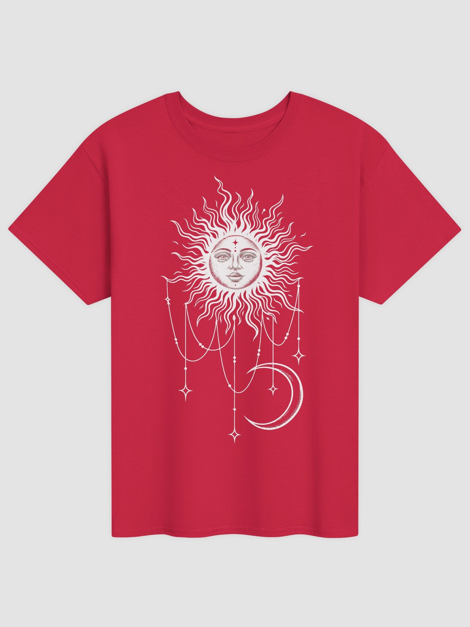 Patricia Widow's Bay Sun and Moon Shirt | Boho Celestial Kate O'Flynn Tee product image (2)