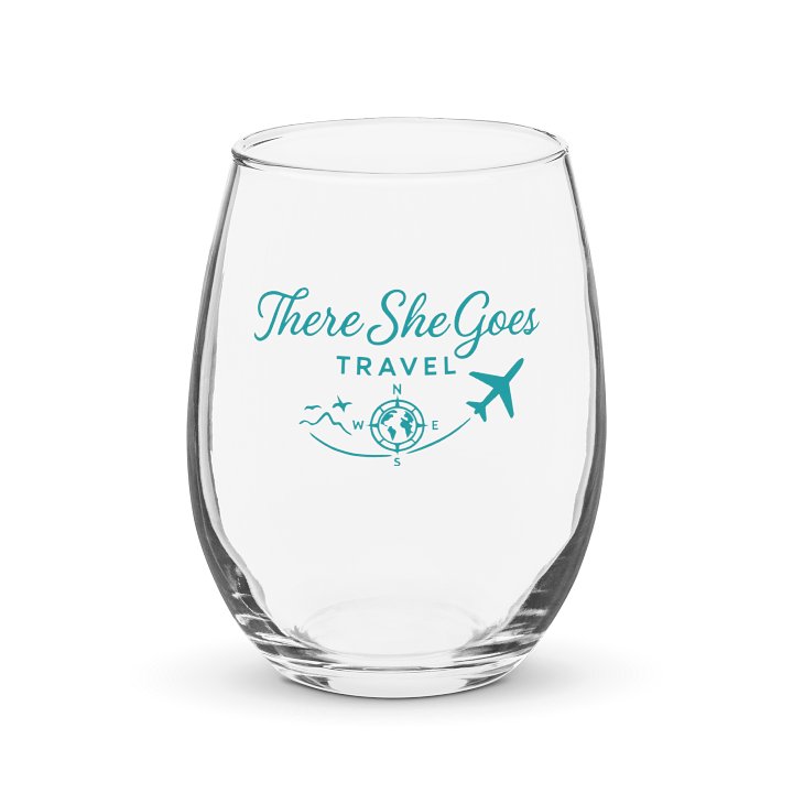 There She Goes - Stemless Wine Glass product image (1)