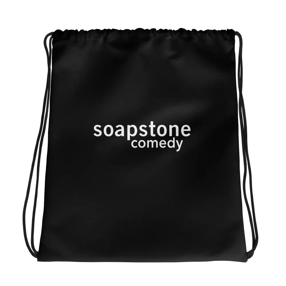 Soapstone Comedy Drawstring Bag product image (2)